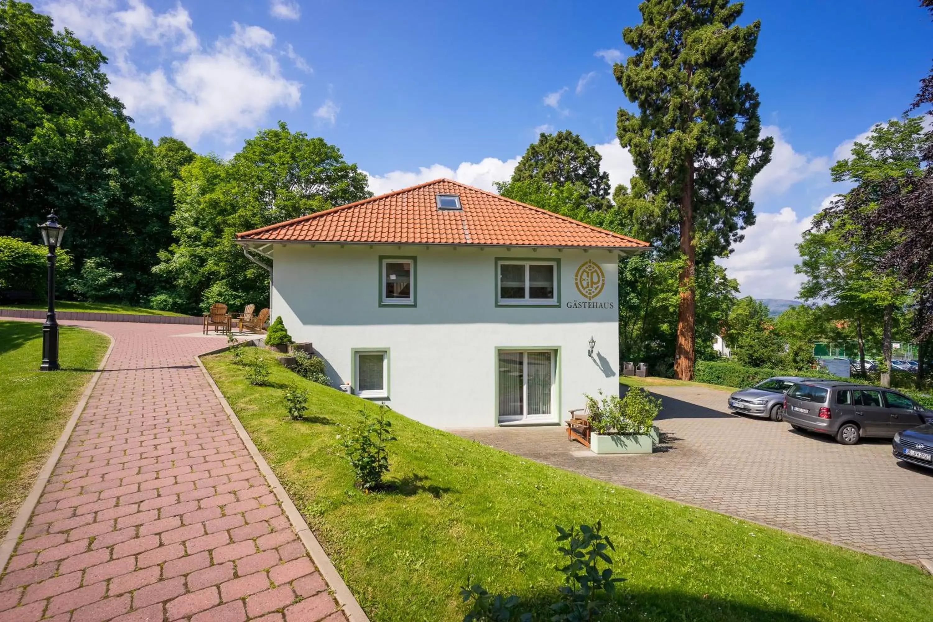 Property Building in Hotel Erbprinzenpalais