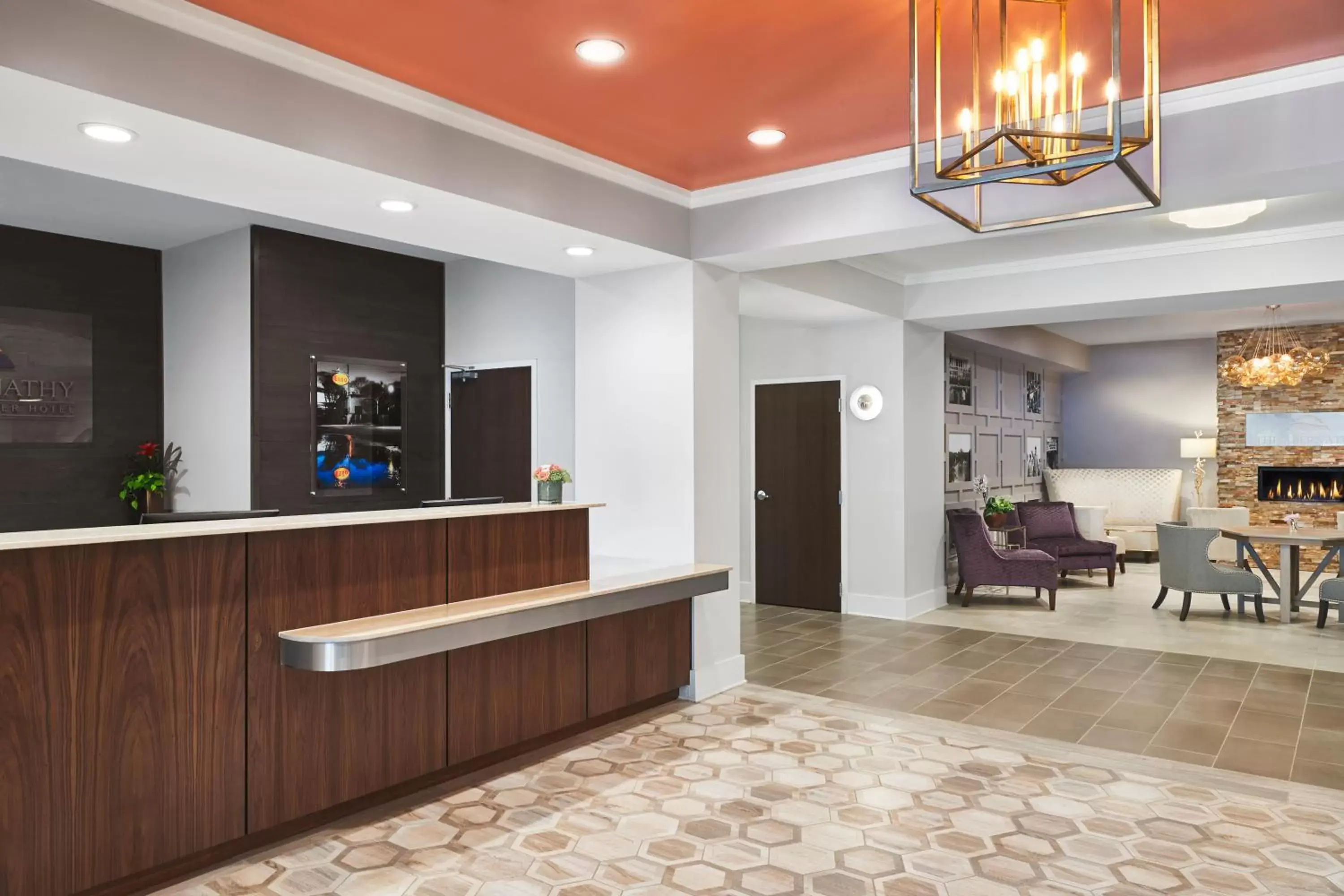 Lobby or reception in The Abernathy Lobby or reception in The Abernathy