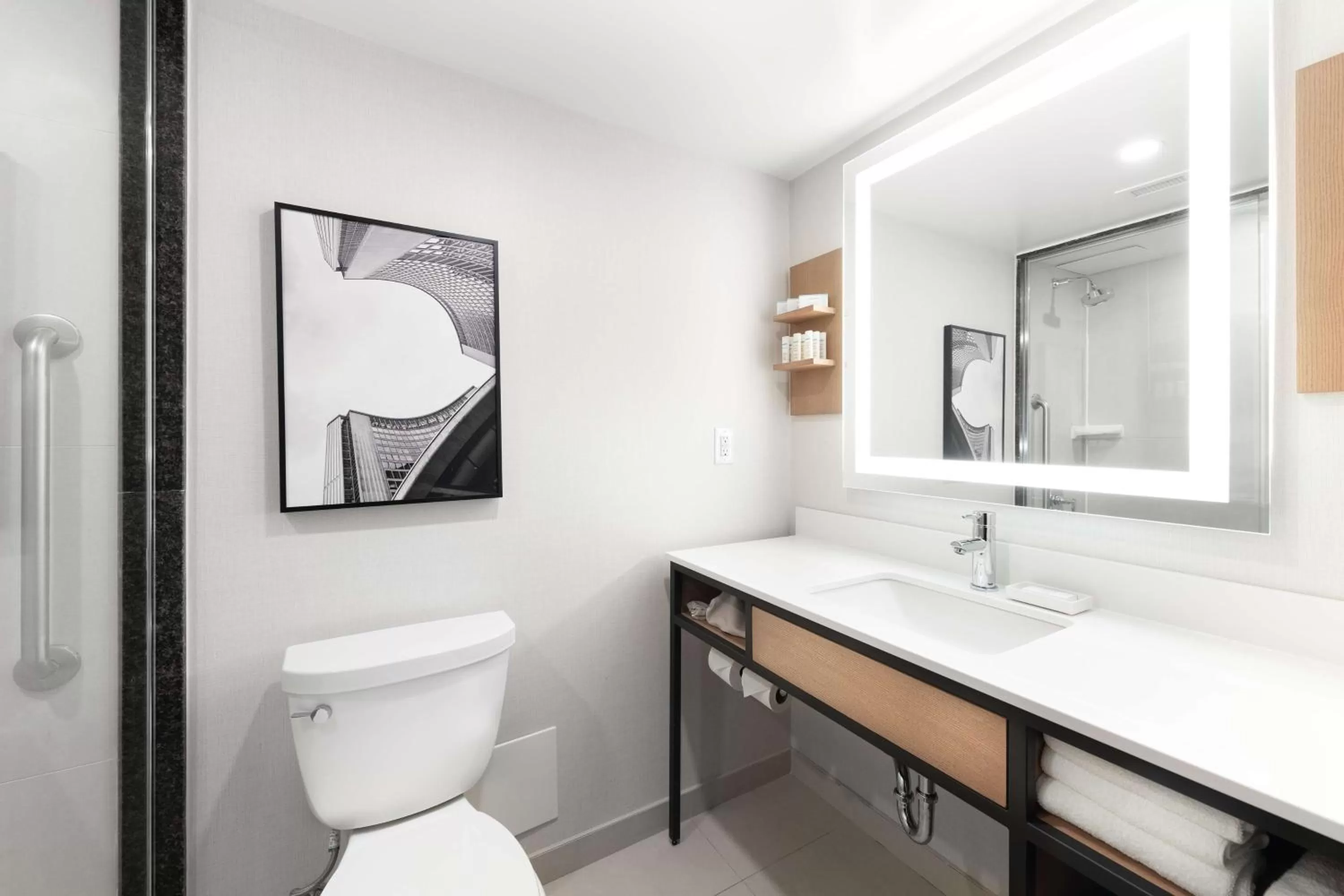 Bathroom in Hilton Garden Inn Toronto Airport