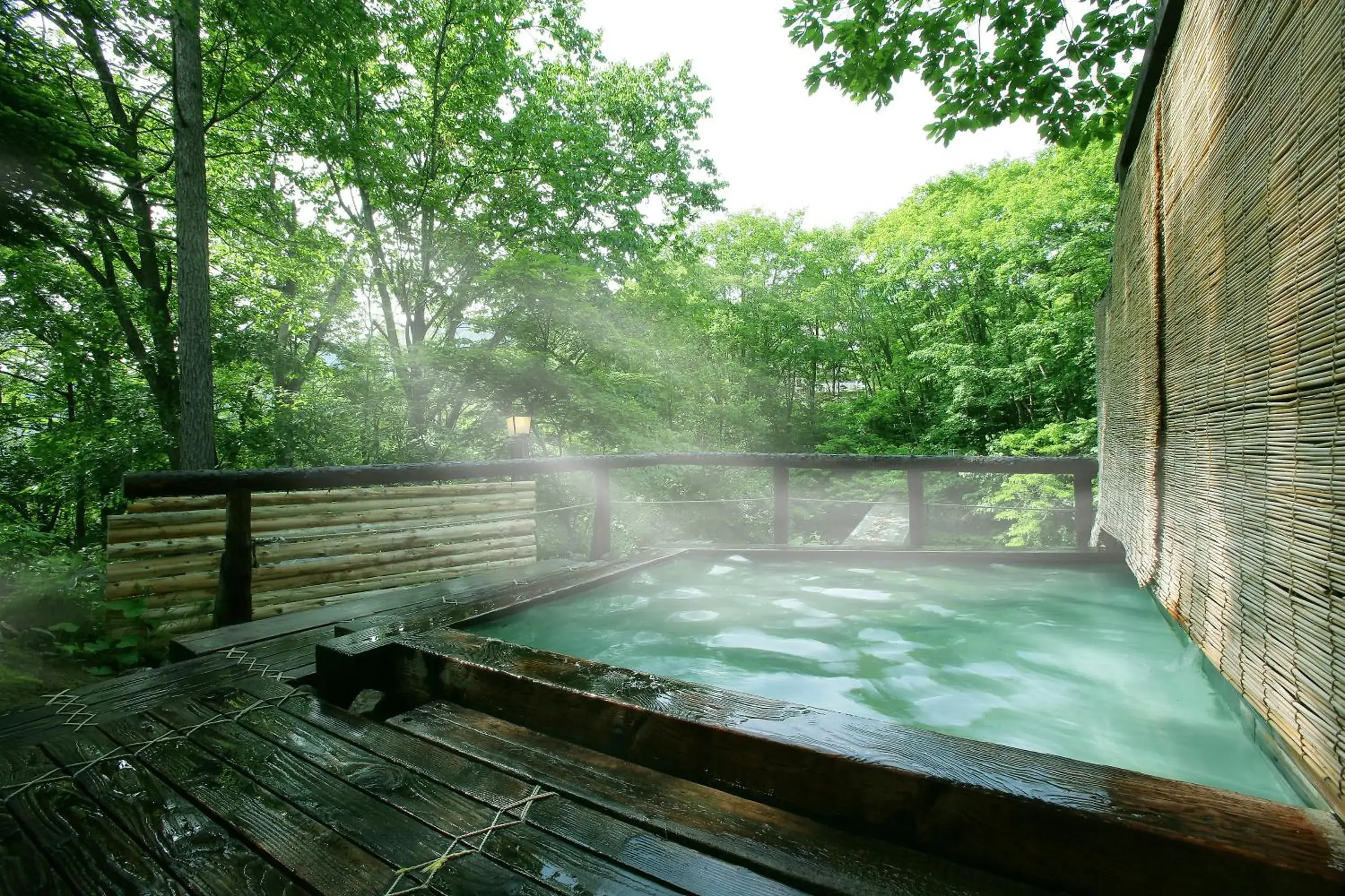 Hot Spring Bath in Mogamitakayu Zenshichinoyu Ohira