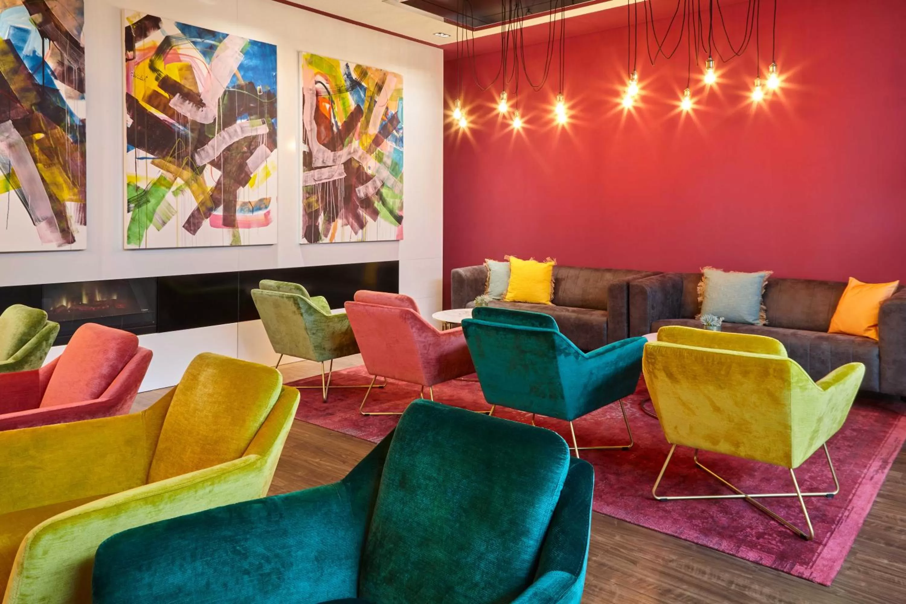 Seating area in the niu Fusion