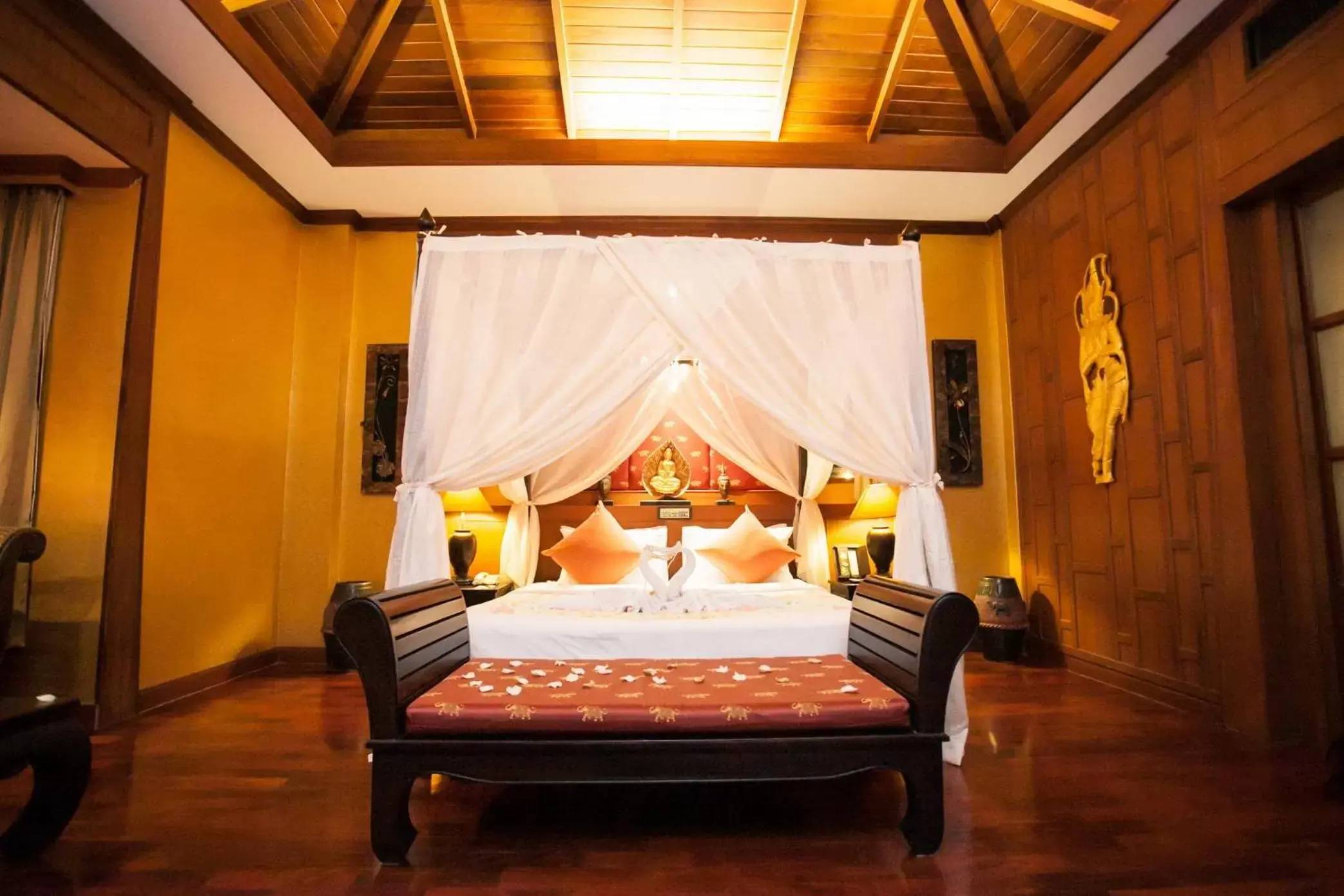 Bedroom in Mukdara Beach Villa & Spa Resort Bedroom in Mukdara Beach Villa & Spa Resort