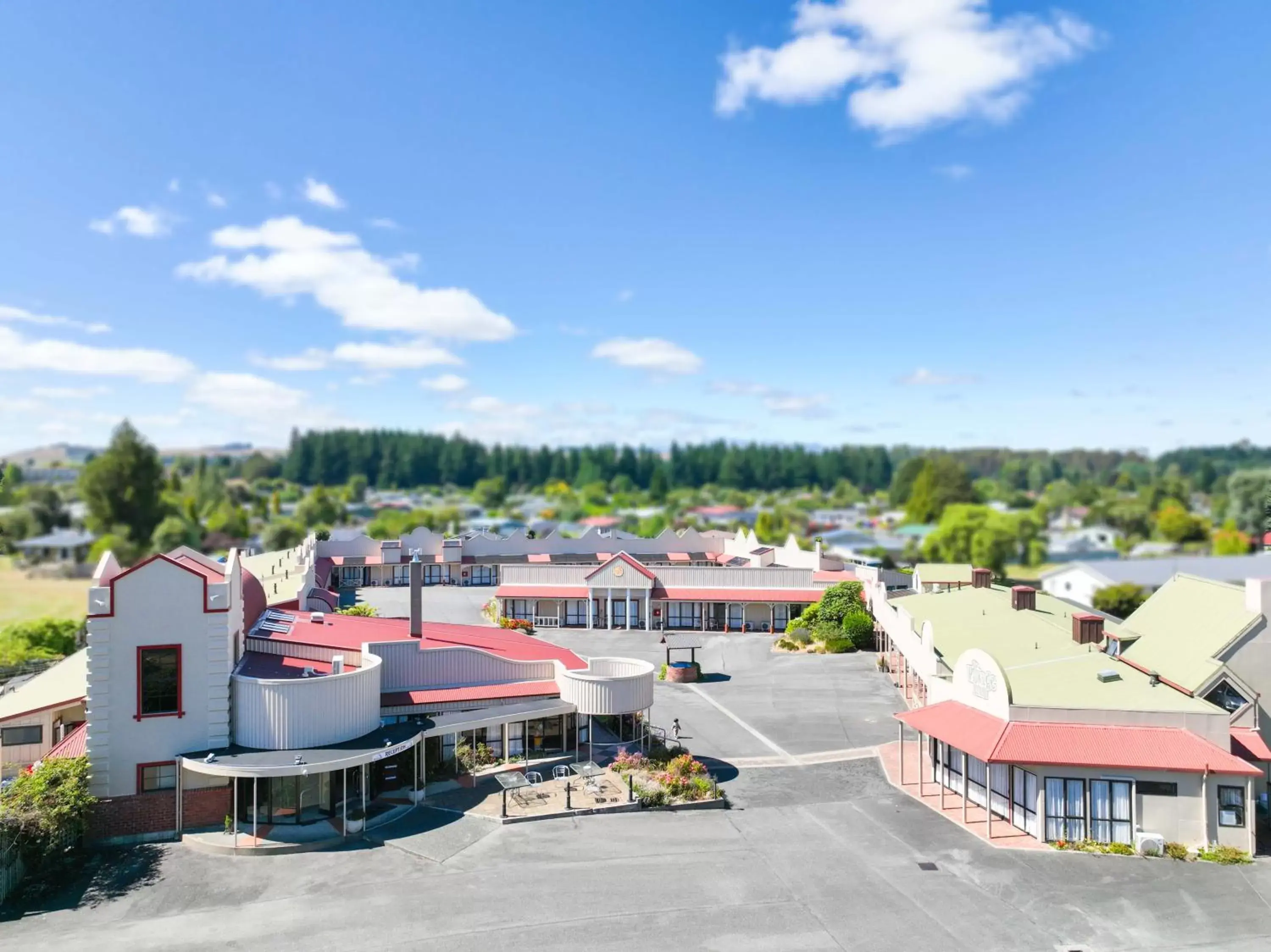 Property building in The Village Inn Hotel