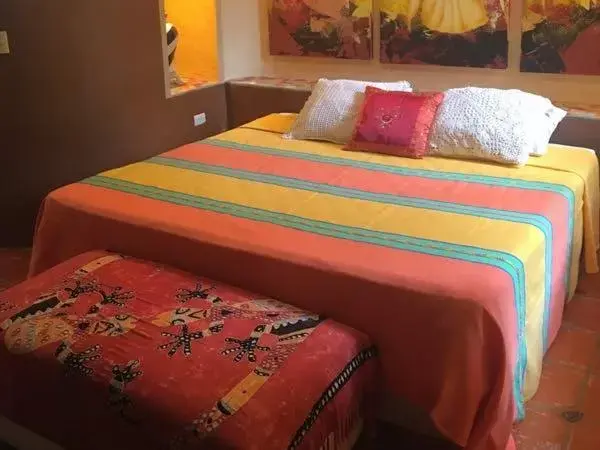 Bed in Villas Jardin Del Mar