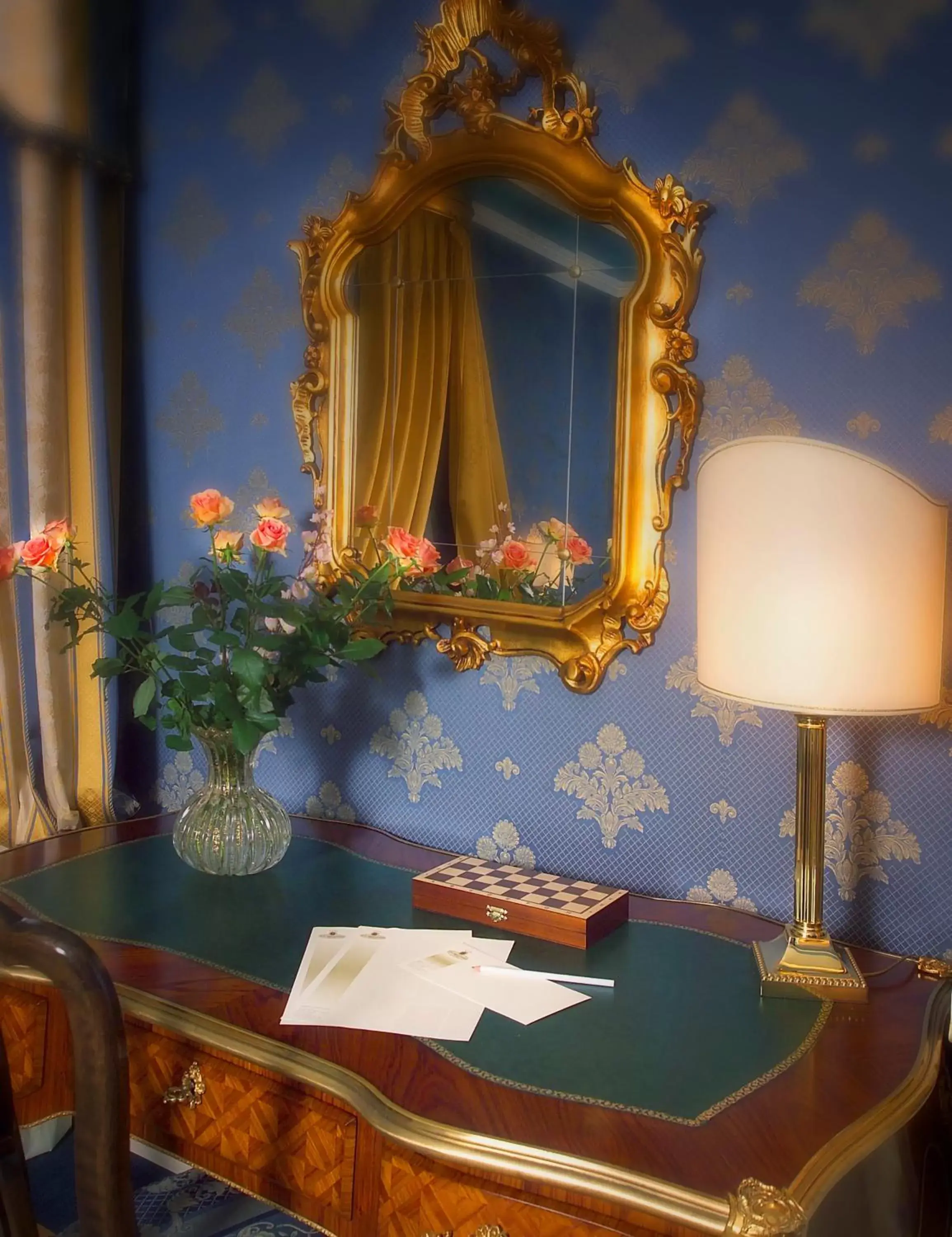 Decorative detail, Seating Area in Hotel Ca' dei Conti