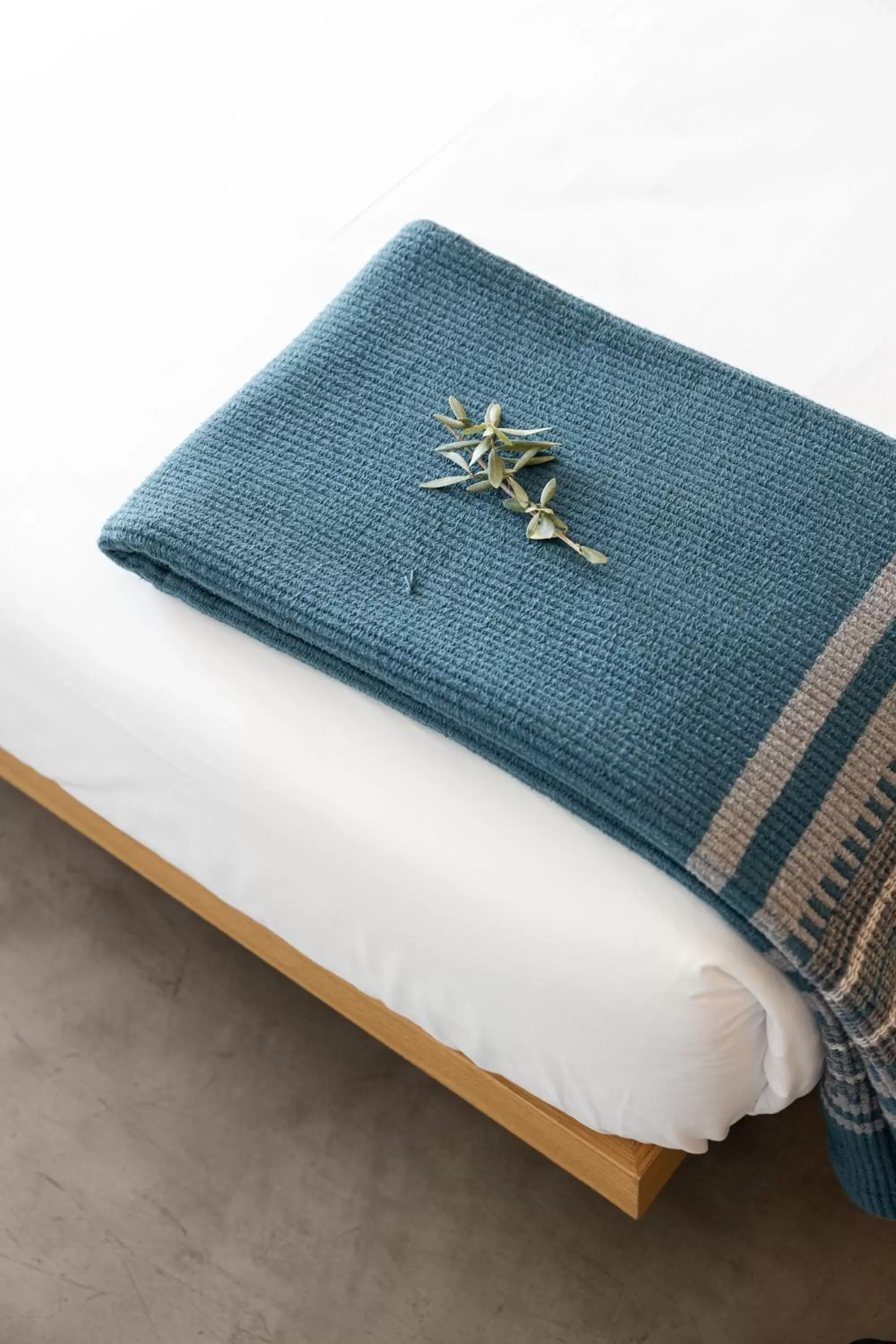 Decorative detail, Bed in Evora Olive Hotel