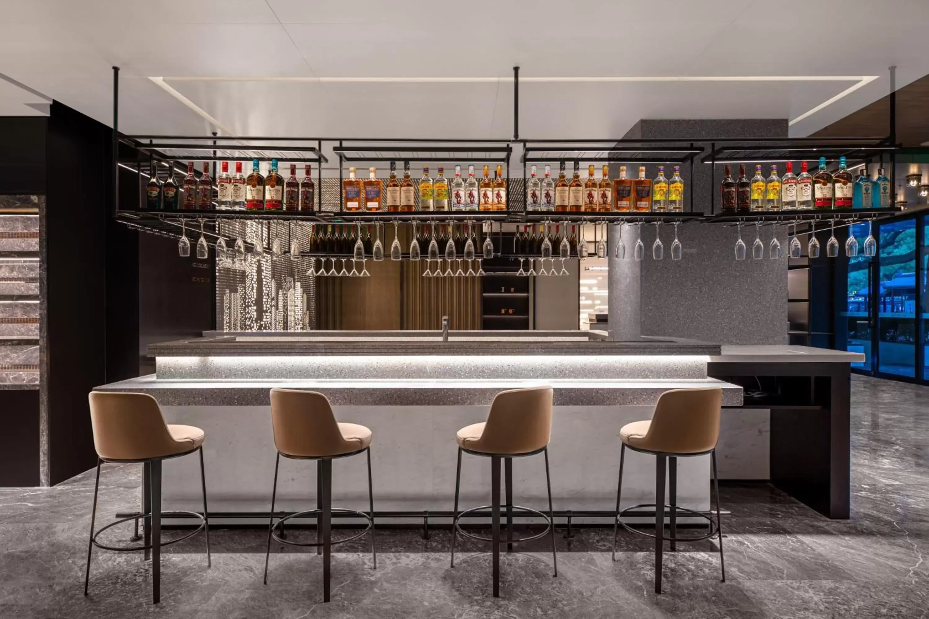 Lounge or bar, Lounge/Bar in AC Hotel by Marriott Suzhou China