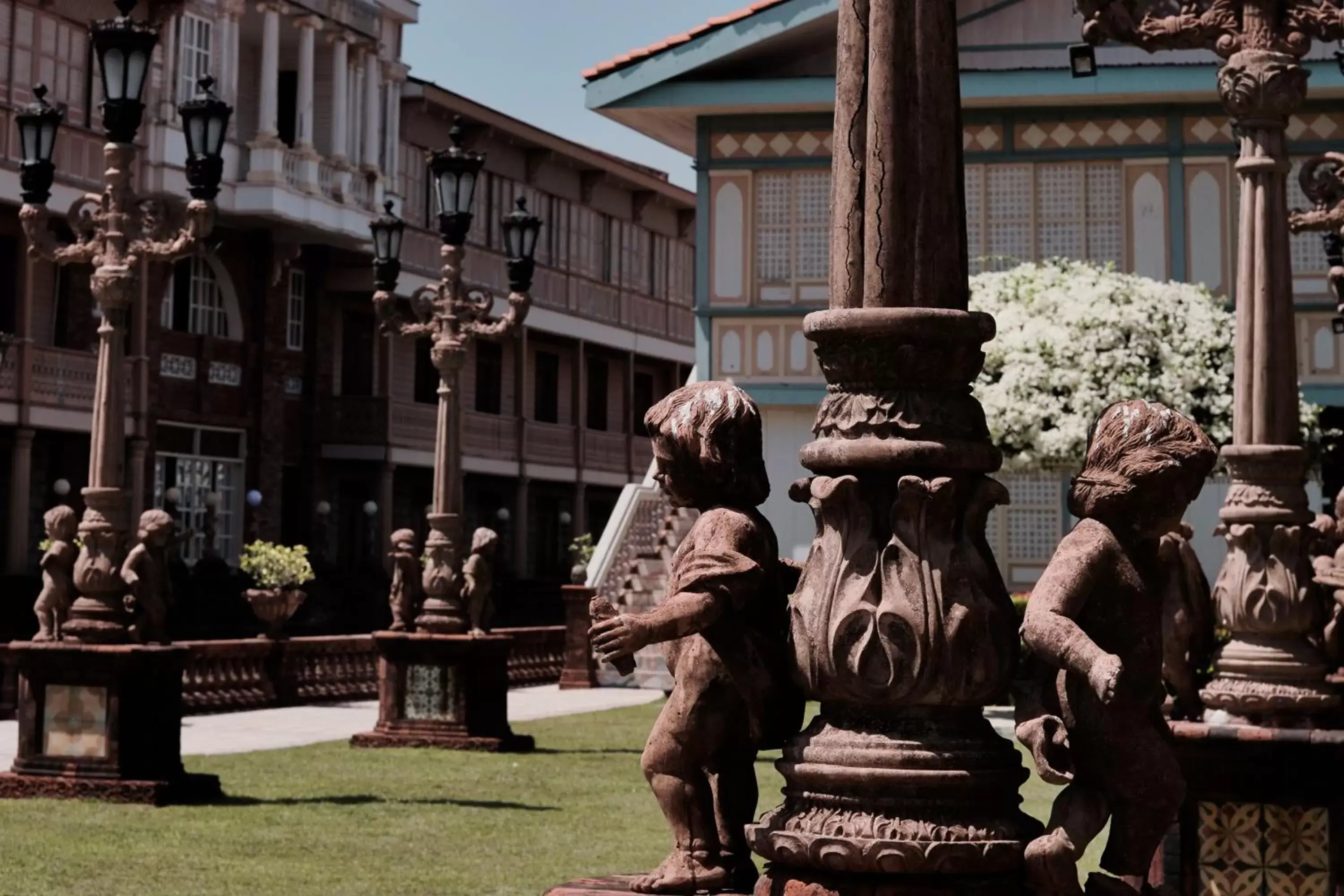 Decorative detail in Las Casas Filipinas de Acuzar