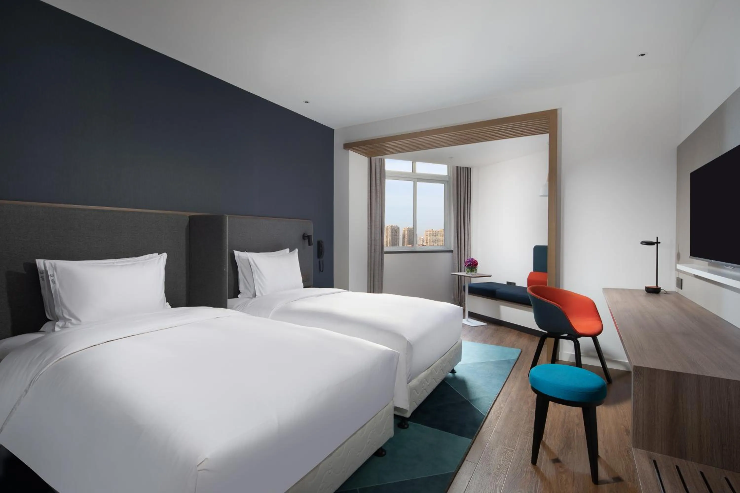 Bed in Holiday Inn Express Chengdu Longquanyi North by IHG