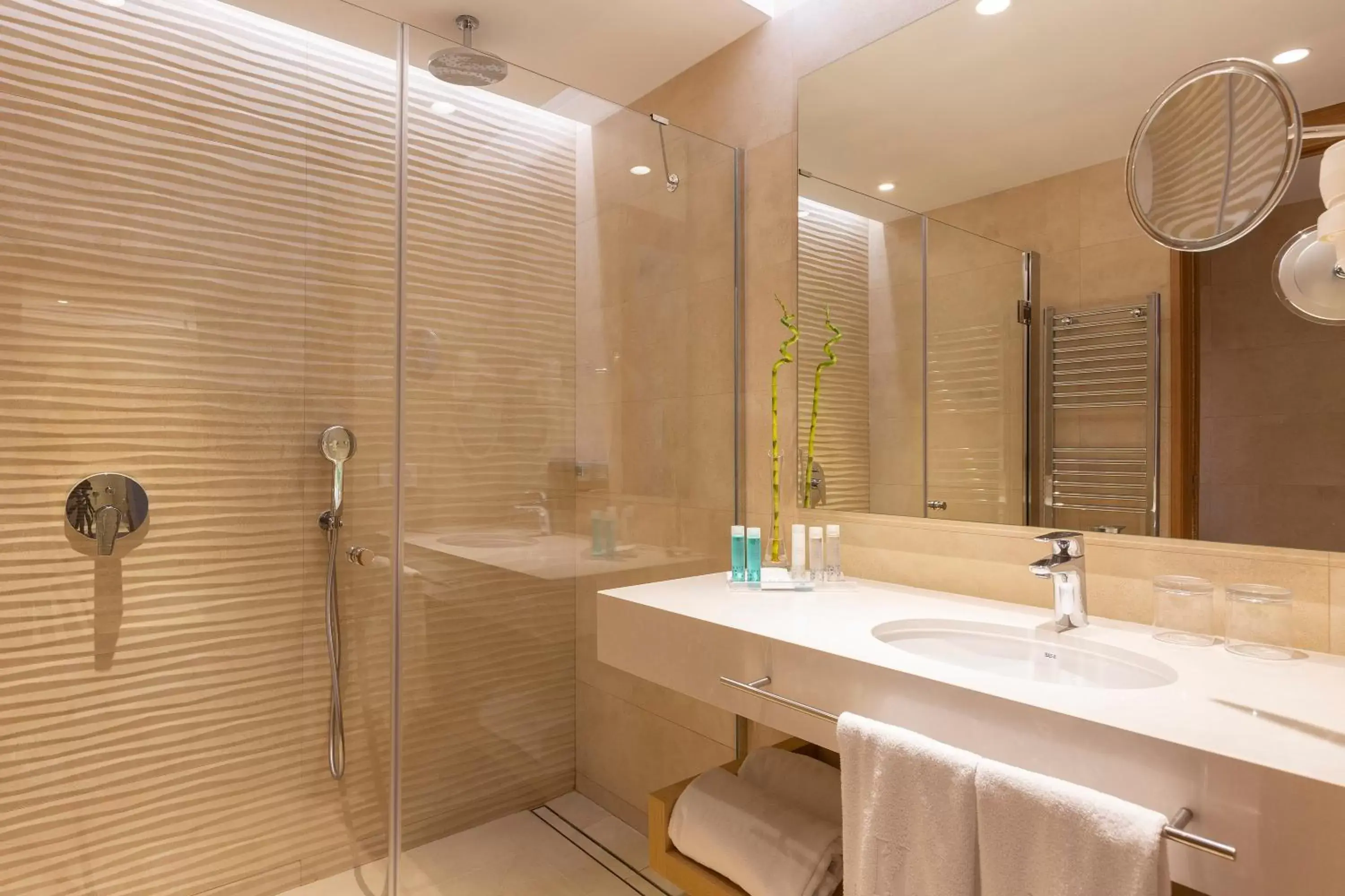 Shower, Bathroom in Hipotels Barrosa Park