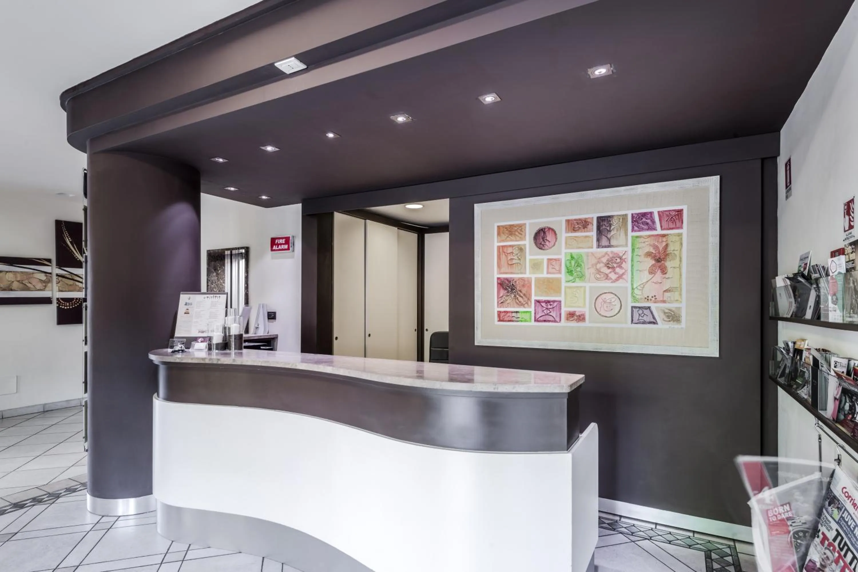 Lobby or reception in Hotel Montebello