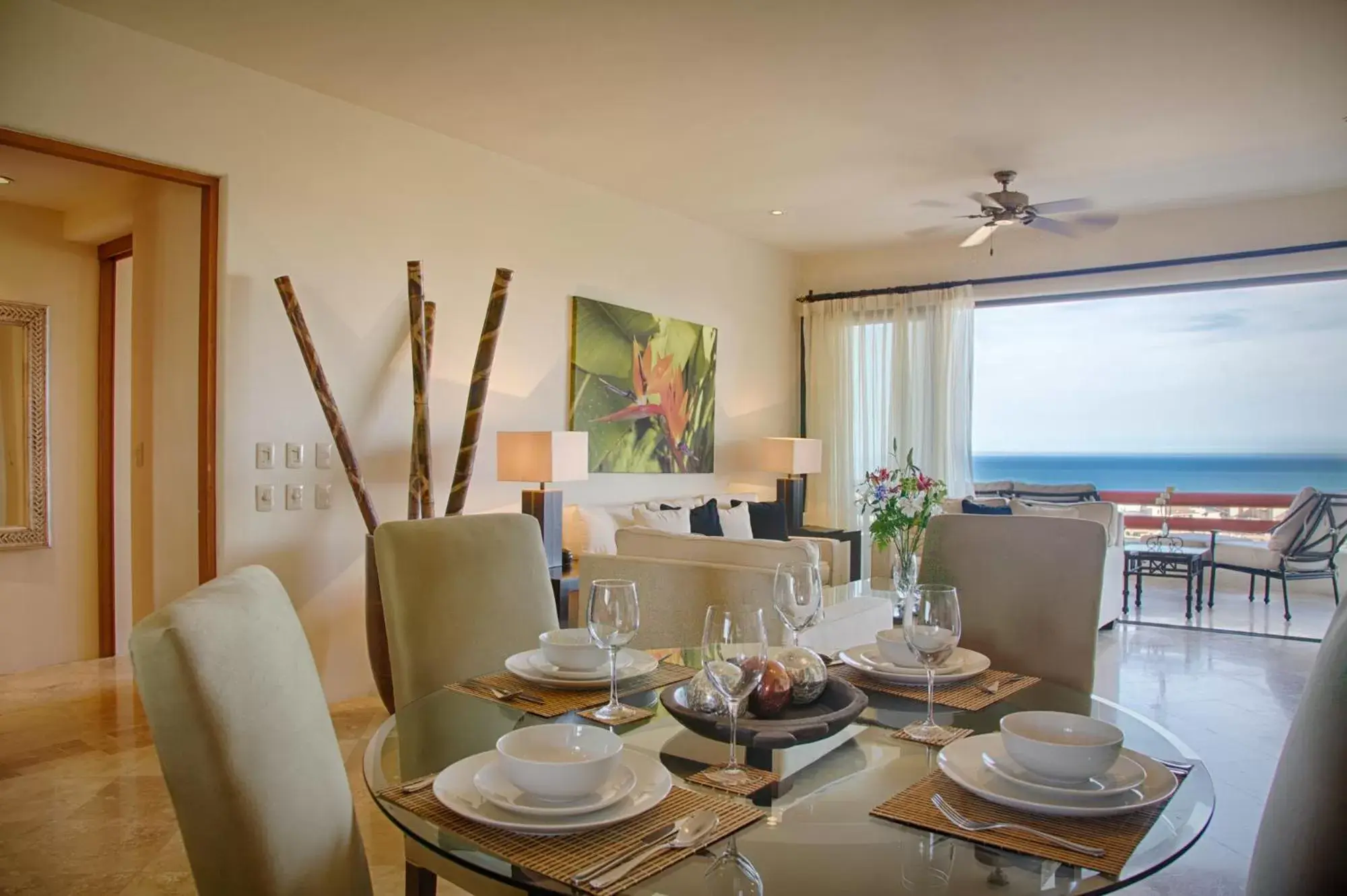 Dining Area in Alegranza Luxury Resort - All Master Suite