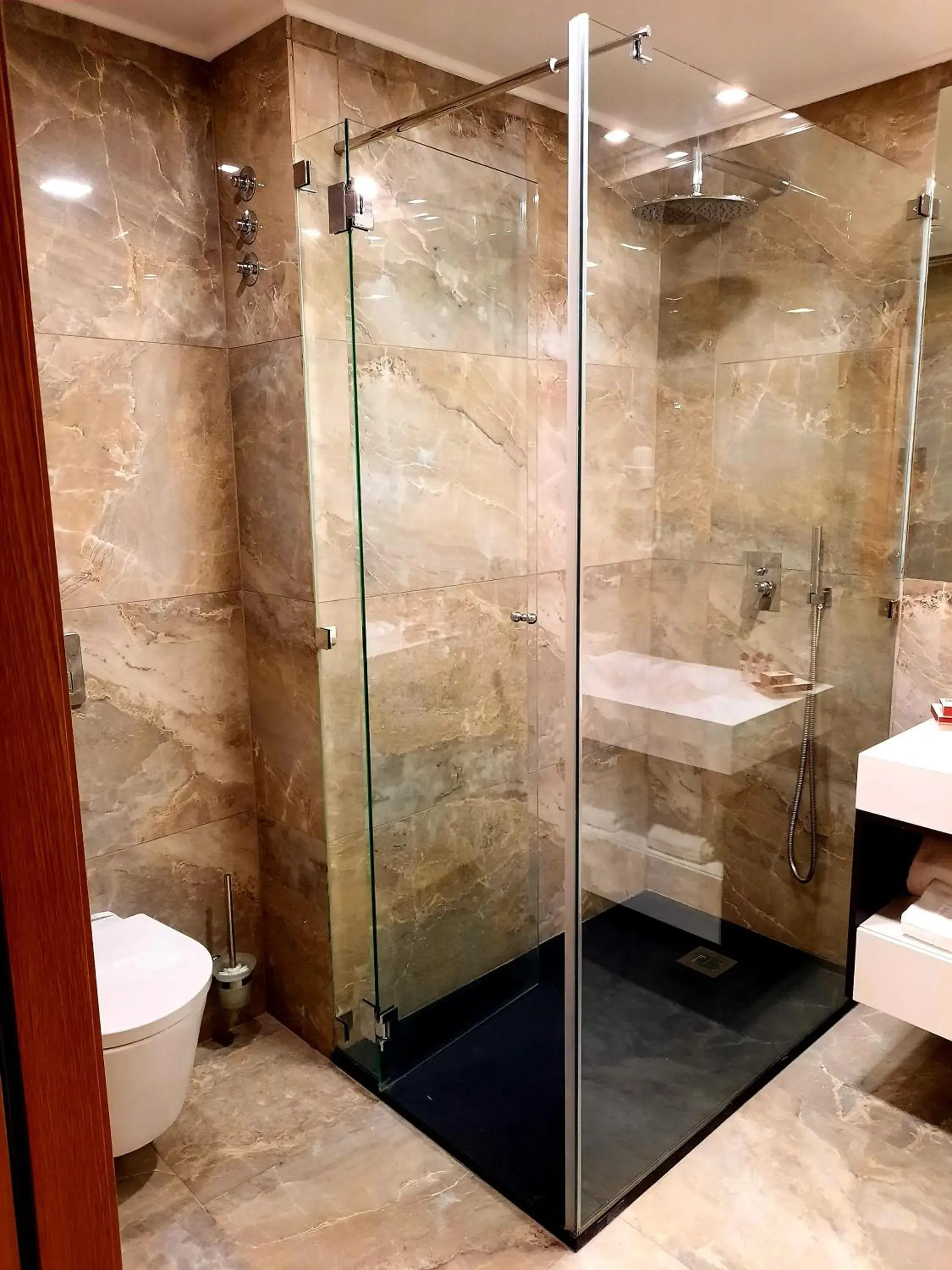 Shower, Bathroom in BejaParque Hotel