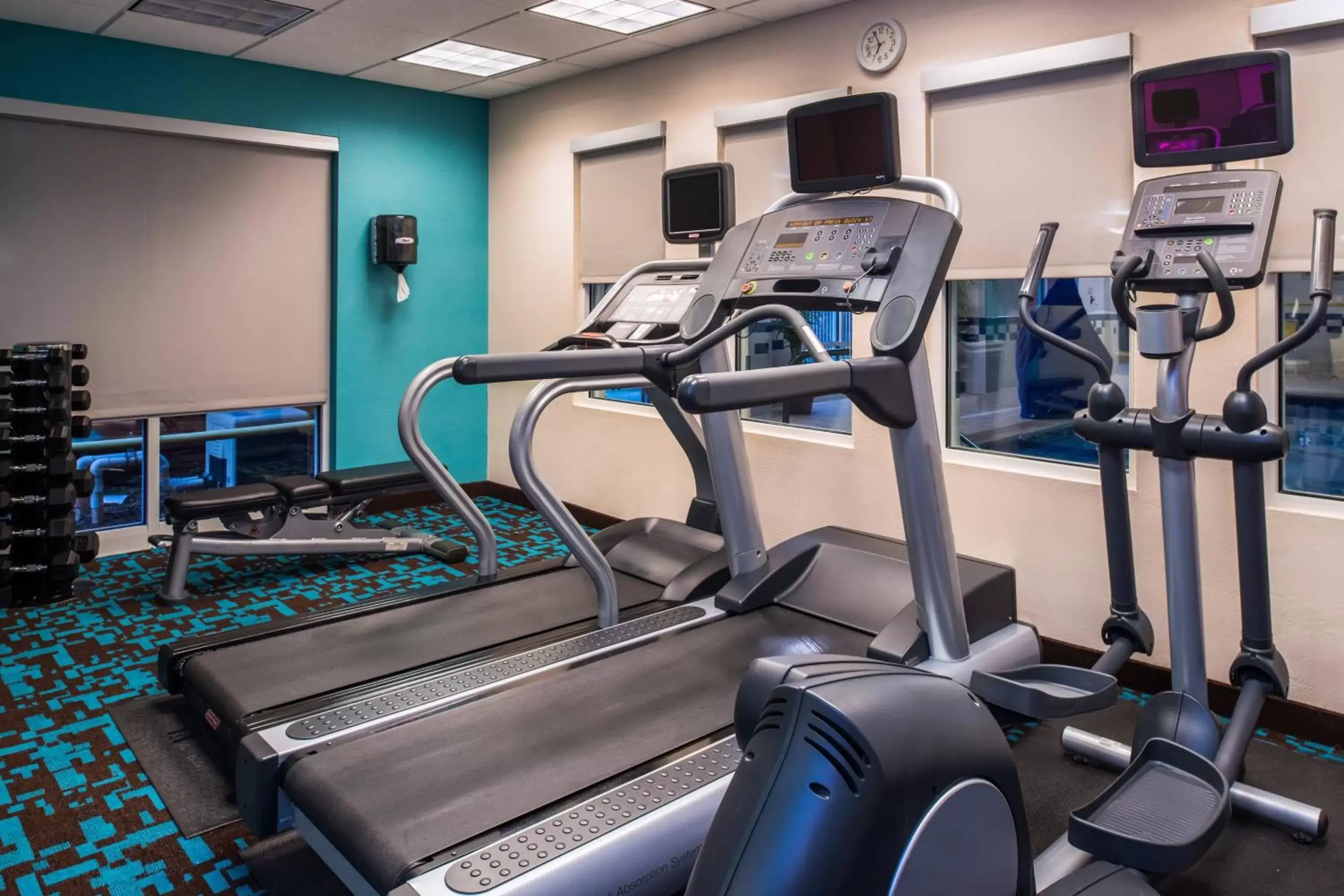 Fitness centre/facilities, Fitness Center/Facilities in Fairfield Inn & Suites Greensboro Wendover