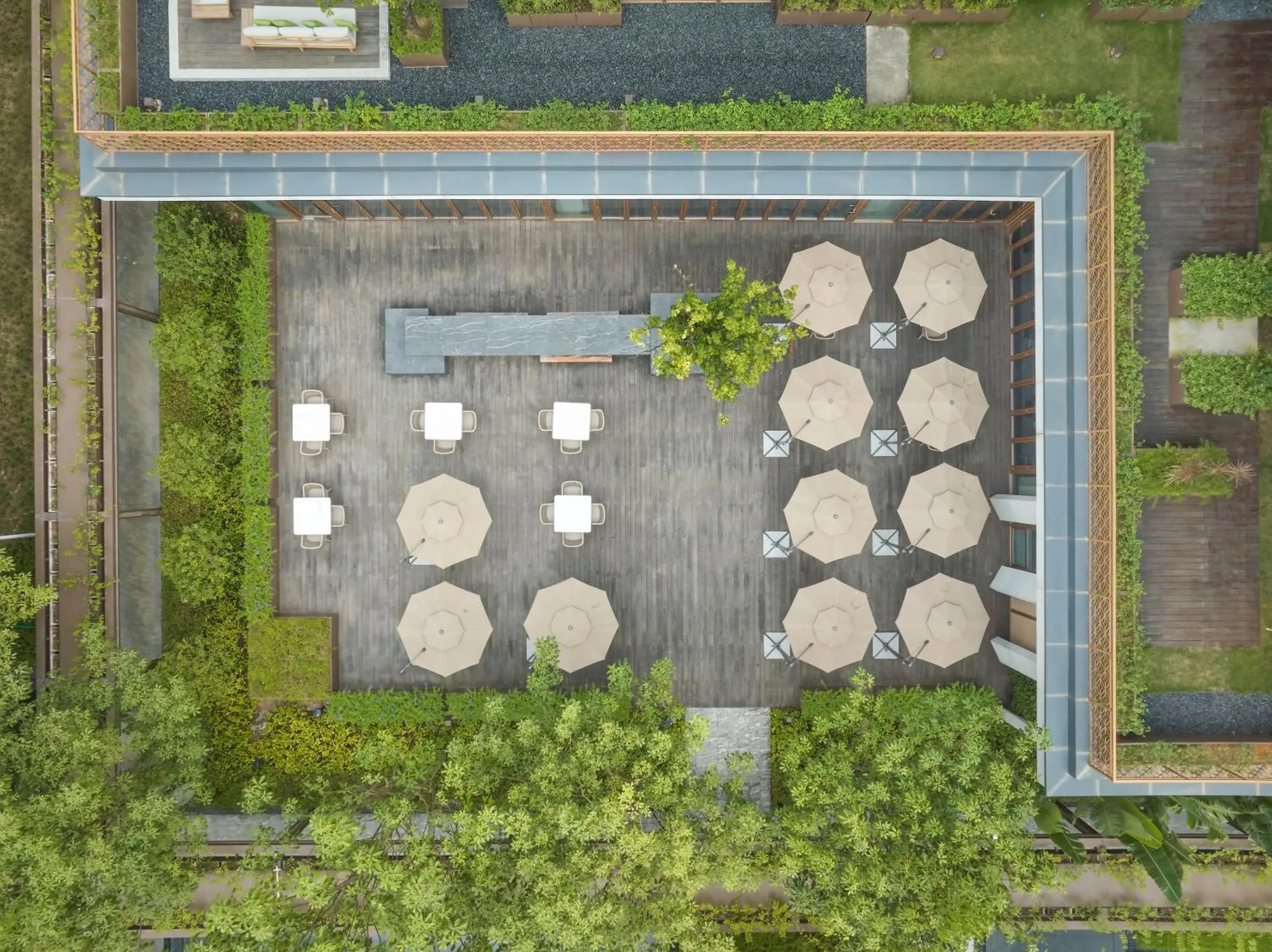 Restaurant/places to eat, Floor Plan in Angsana Zhuhai Henqing