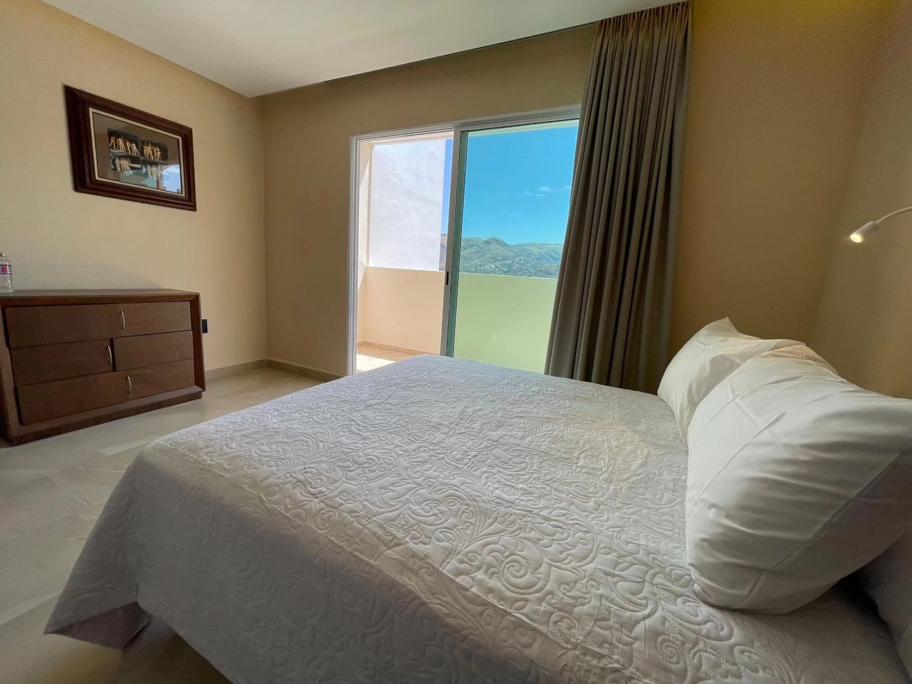 Bed in Hotel Balcón del Cielo