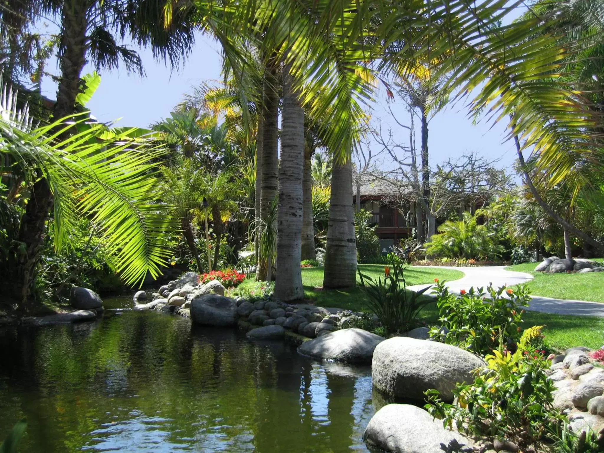 Garden in Catamaran Resort Hotel and Spa