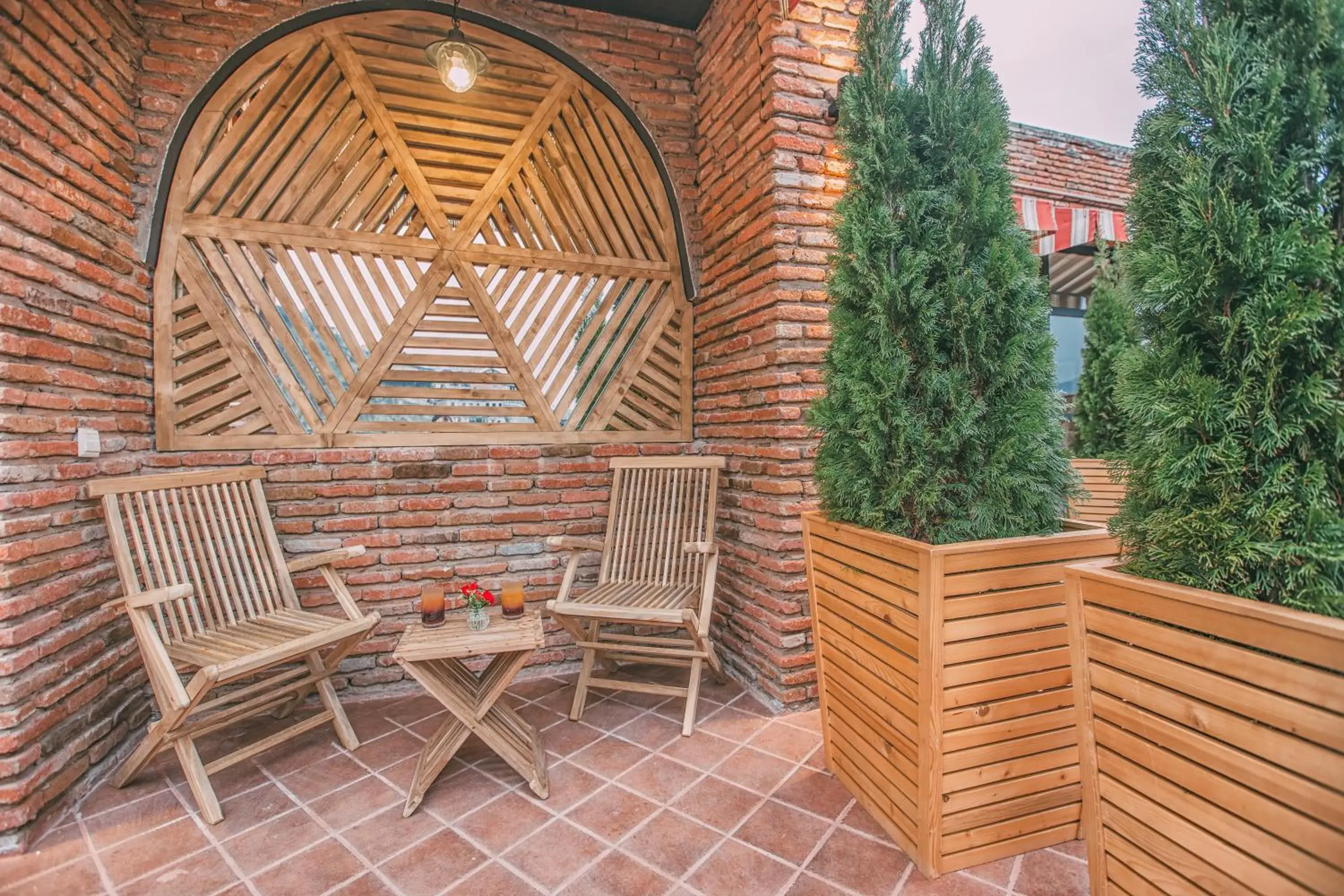 Balcony/Terrace in Kisi by Tbilisi Luxury Boutique Hotels