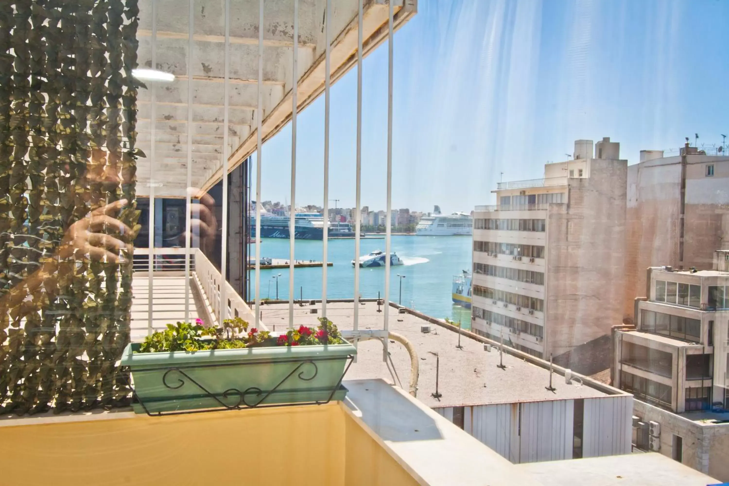 Balcony/Terrace in Triton Hotel Piraeus