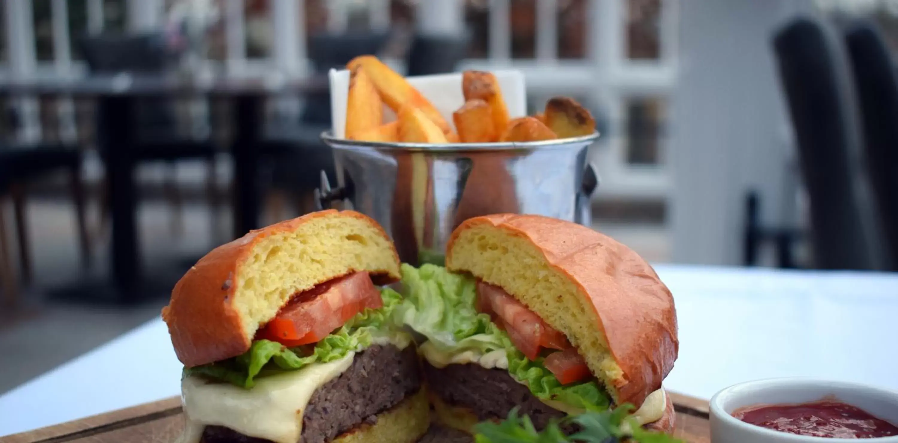 Food close-up in Inglewood House and Spa