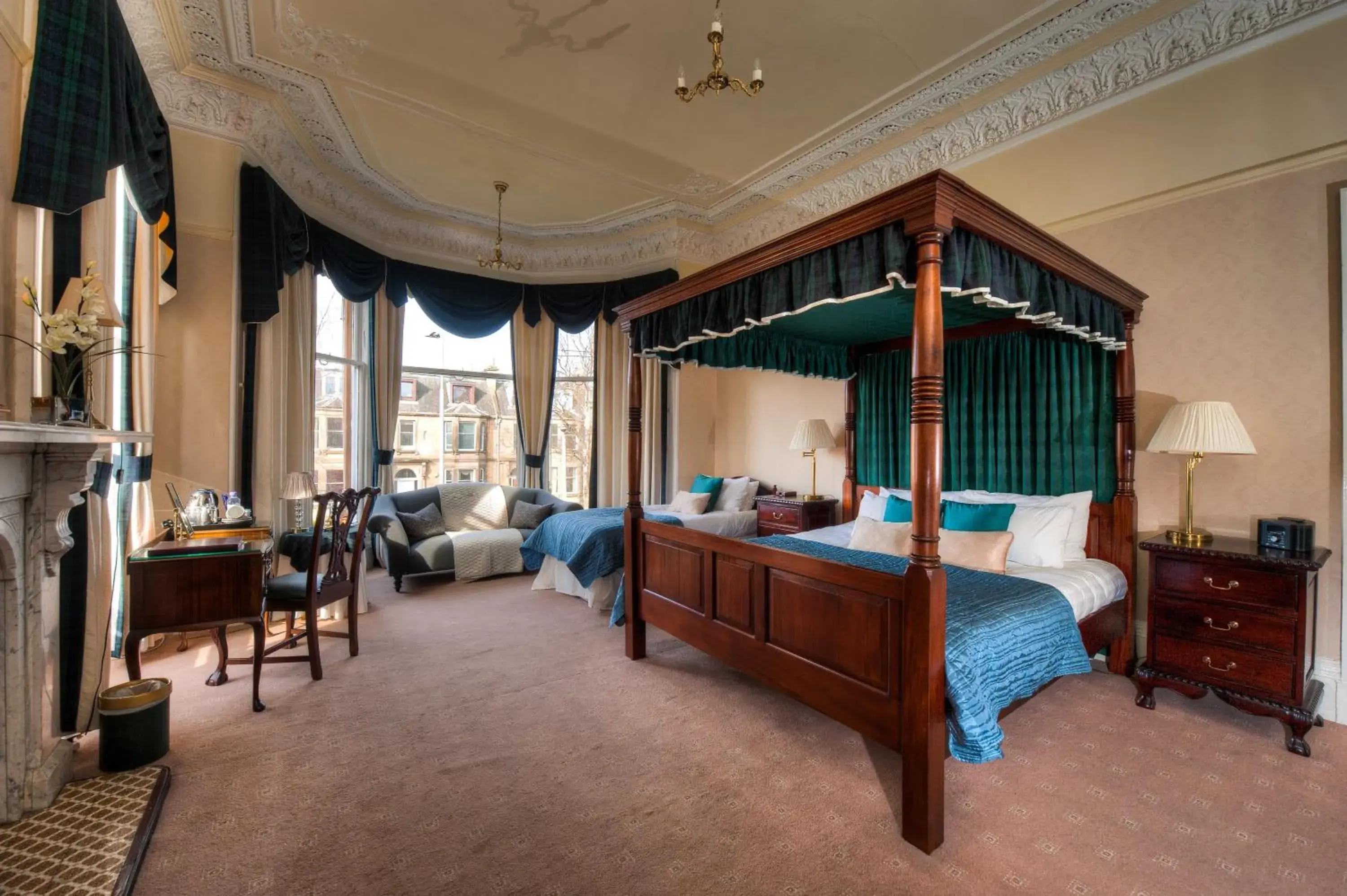 Bedroom in Kildonan Lodge Hotel