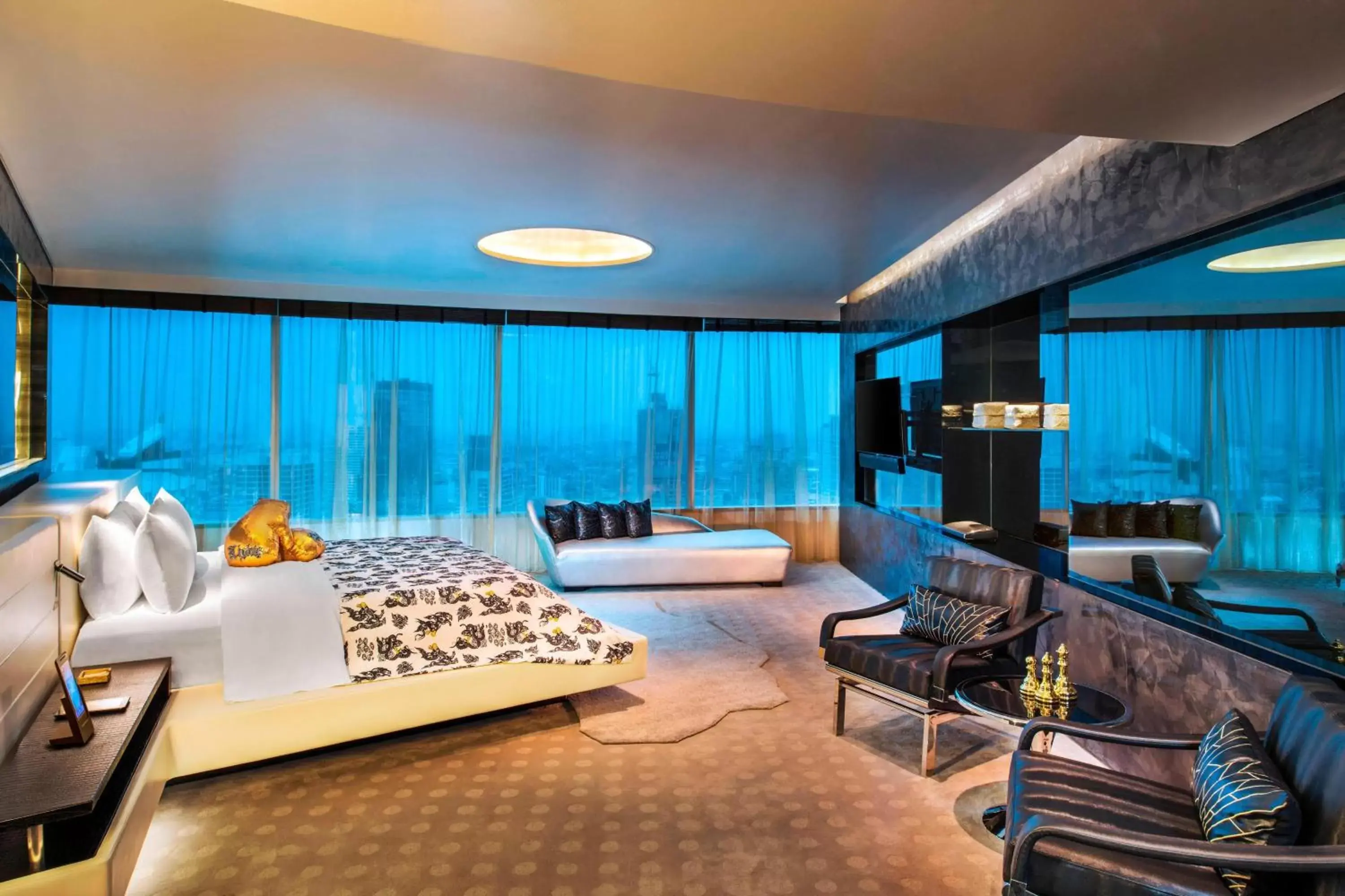 Bedroom in W Bangkok Hotel