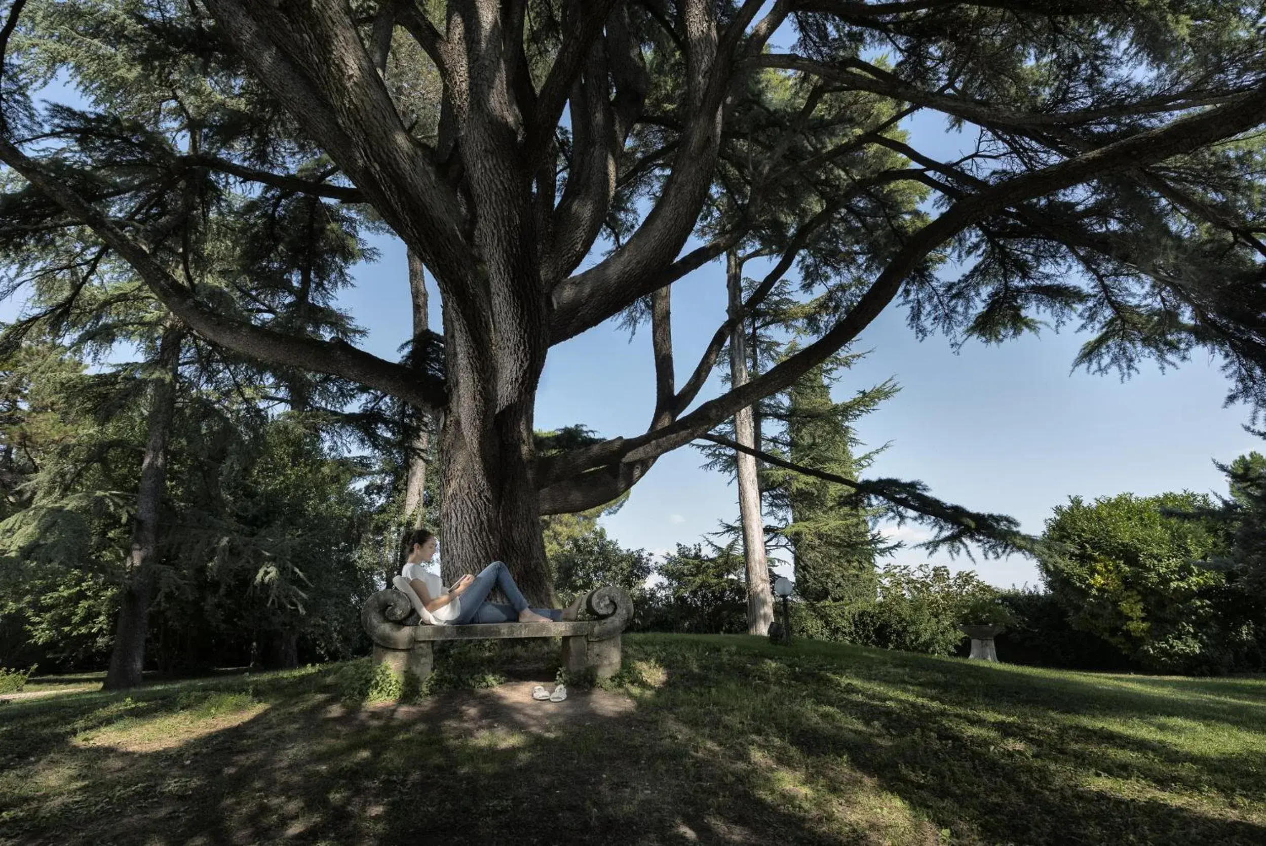 Garden in Posta Donini-Historic Hotel