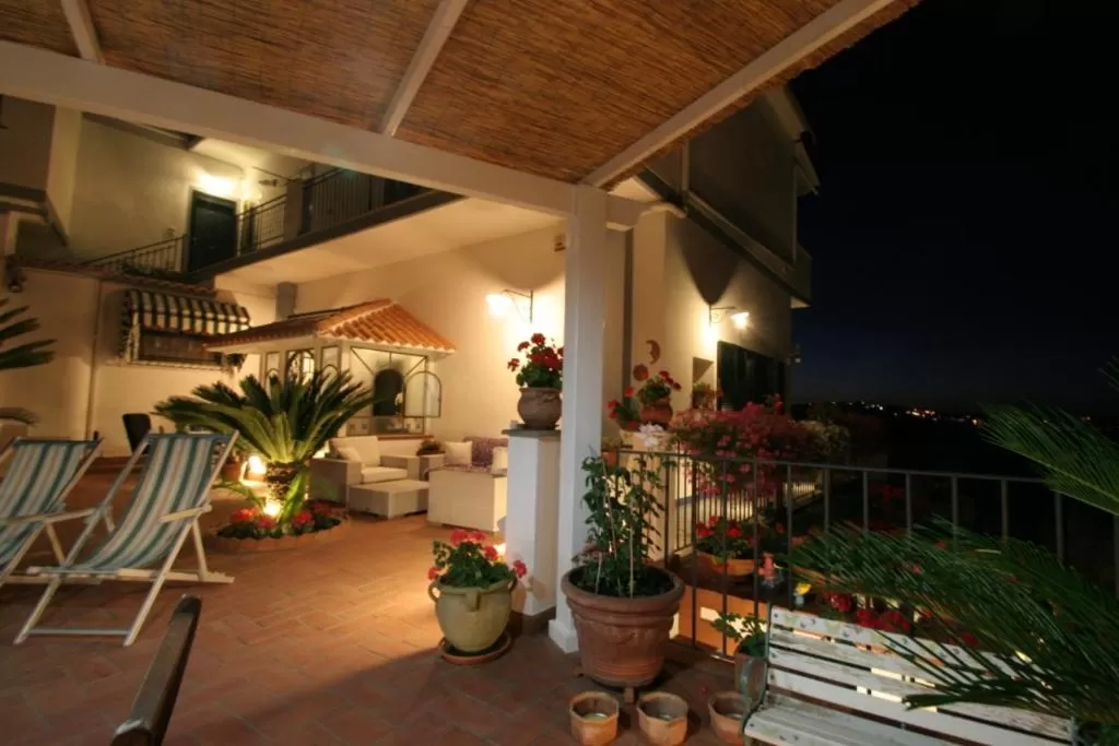 Balcony/Terrace in b&b Dea Fortuna