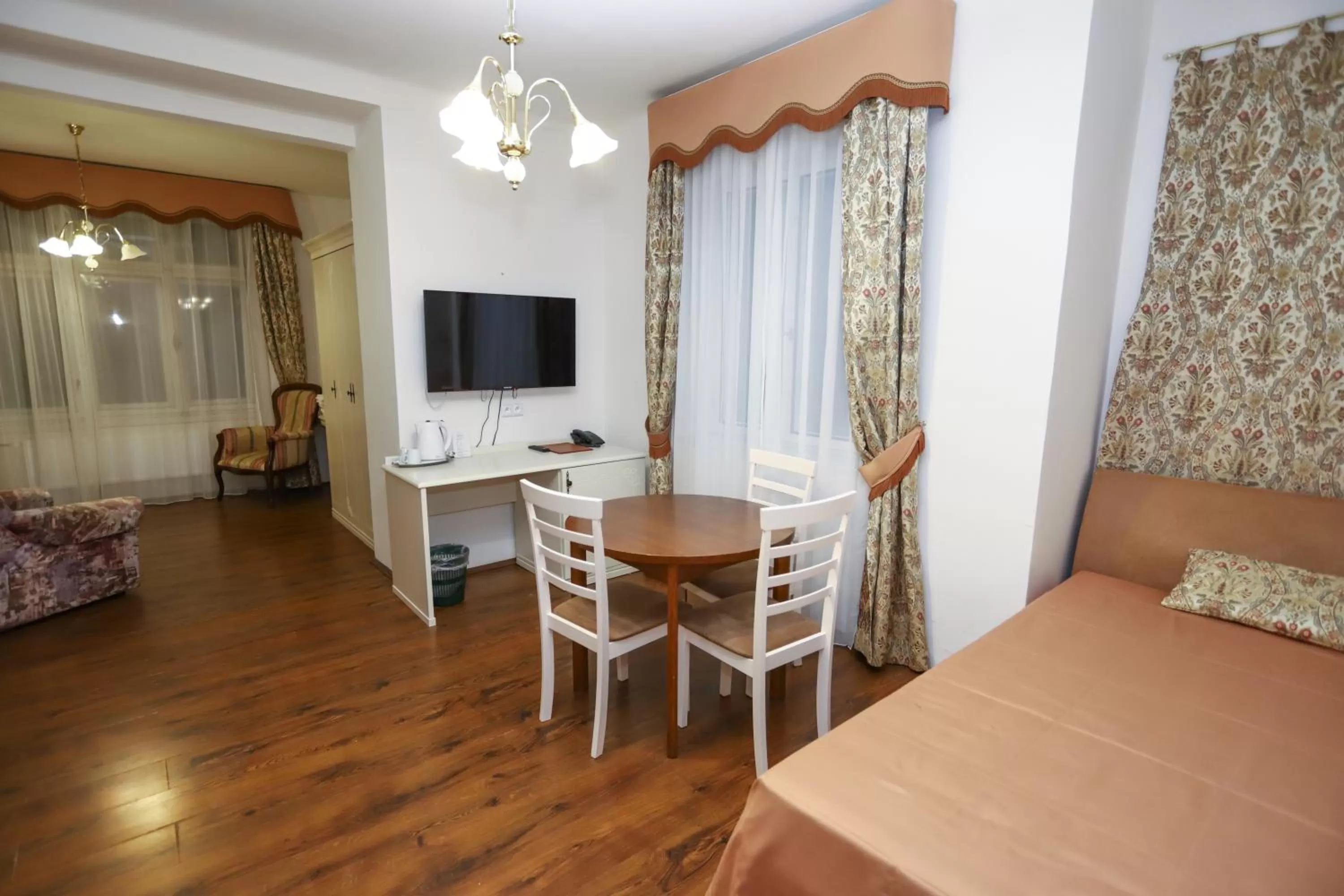 Living room, Bed in Zlatý Sloup