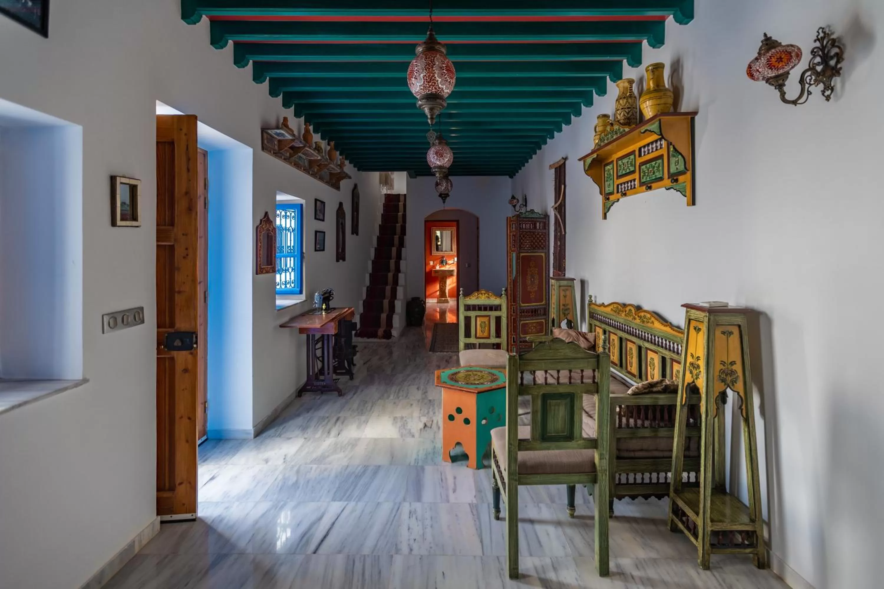 Living room in Villa Jasmin