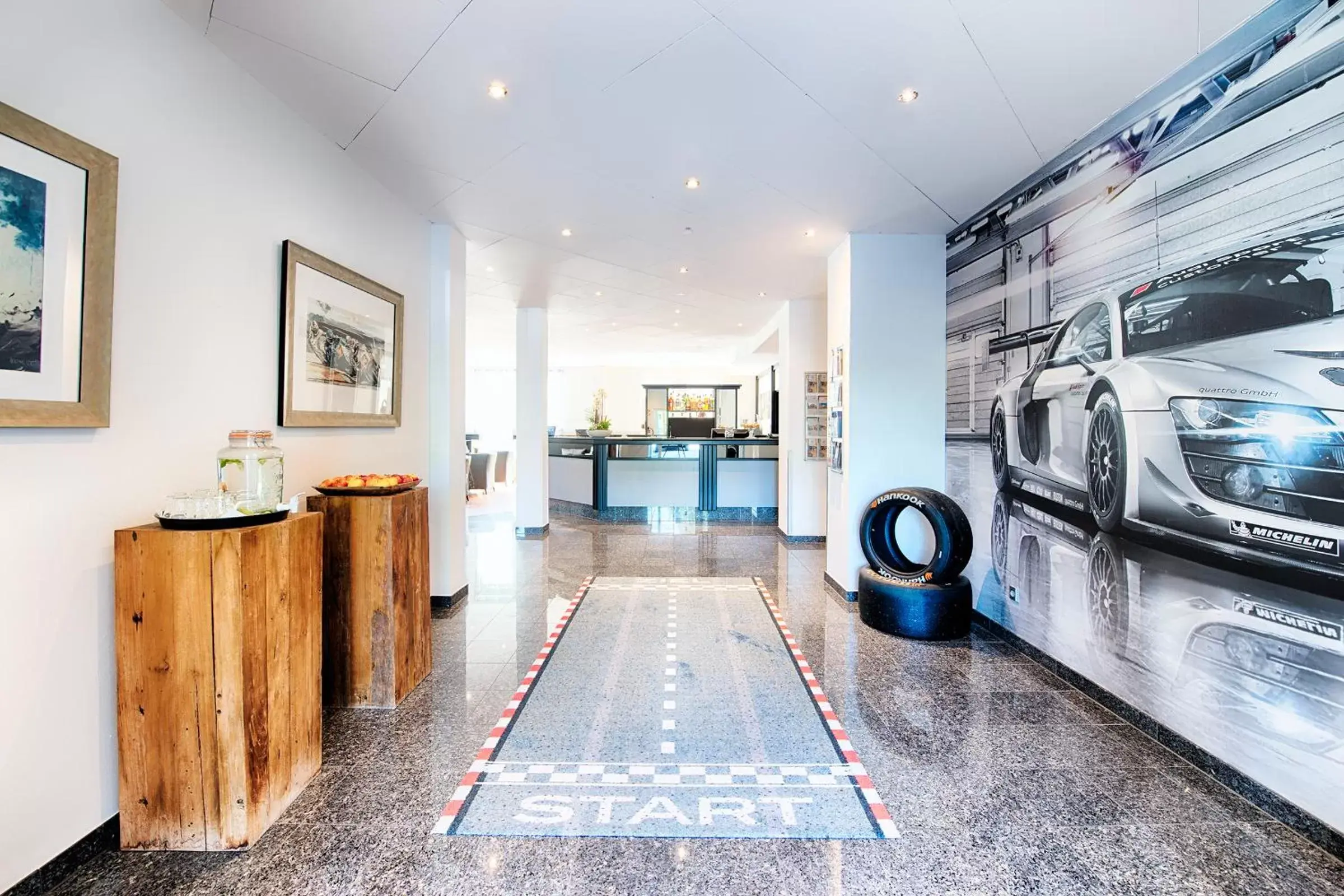 Lobby or reception in ACHAT Hotel Hockenheim Lobby or reception in ACHAT Hotel Hockenheim