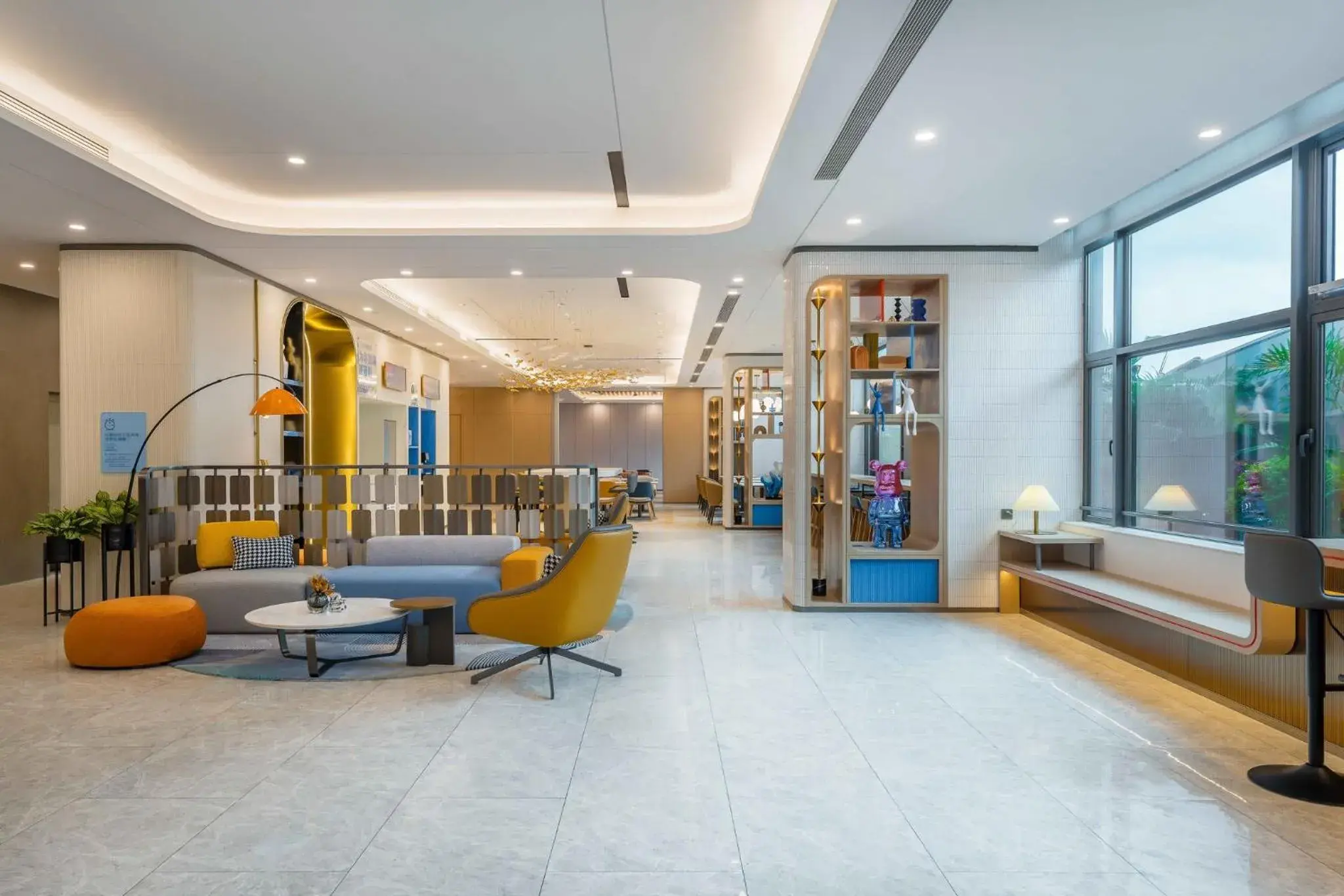 Property building, Lobby/Reception in Holiday Inn Express Jiangmen East Station, an IHG Hotel