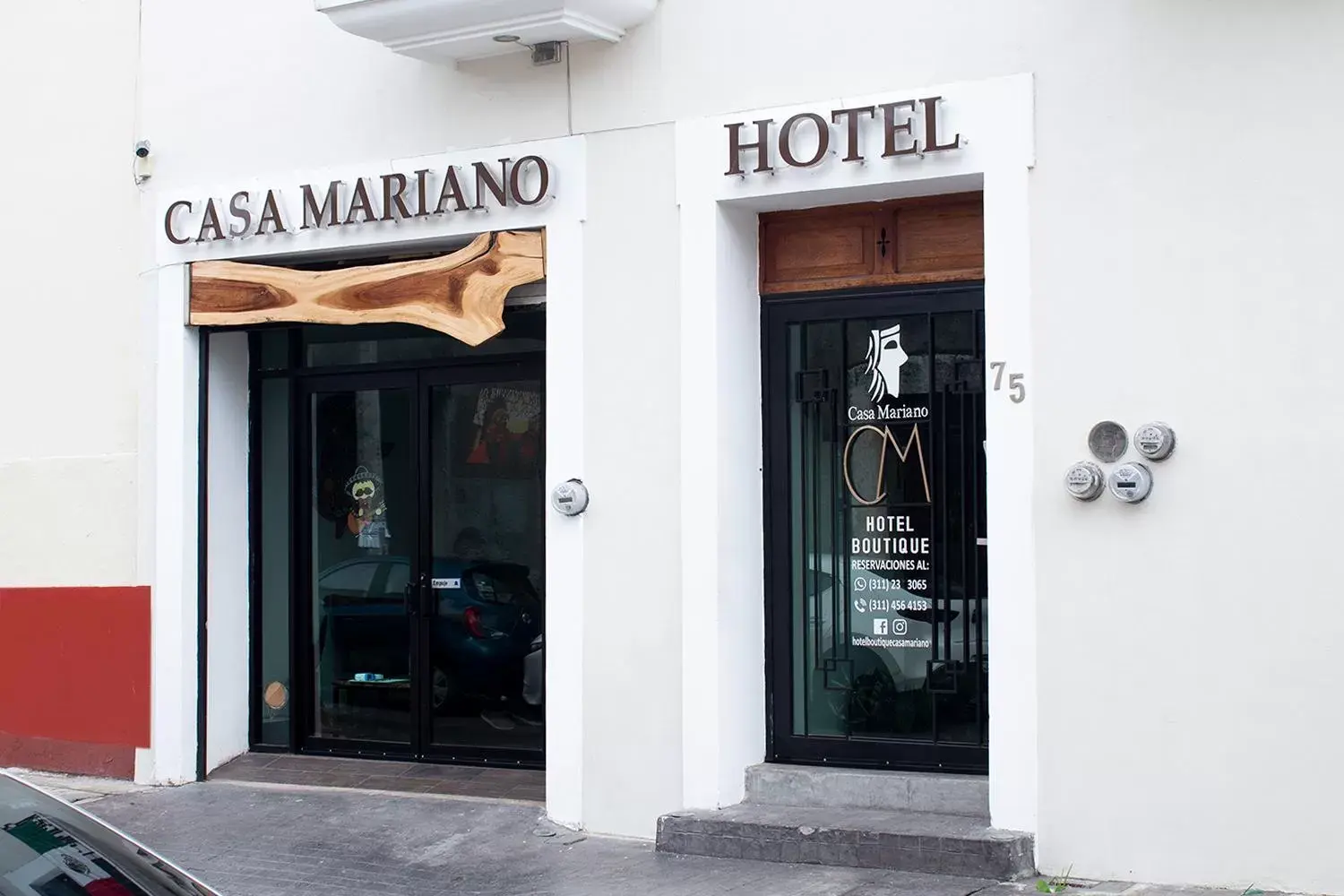 Facade/entrance in Hotel Boutique Casa Mariano