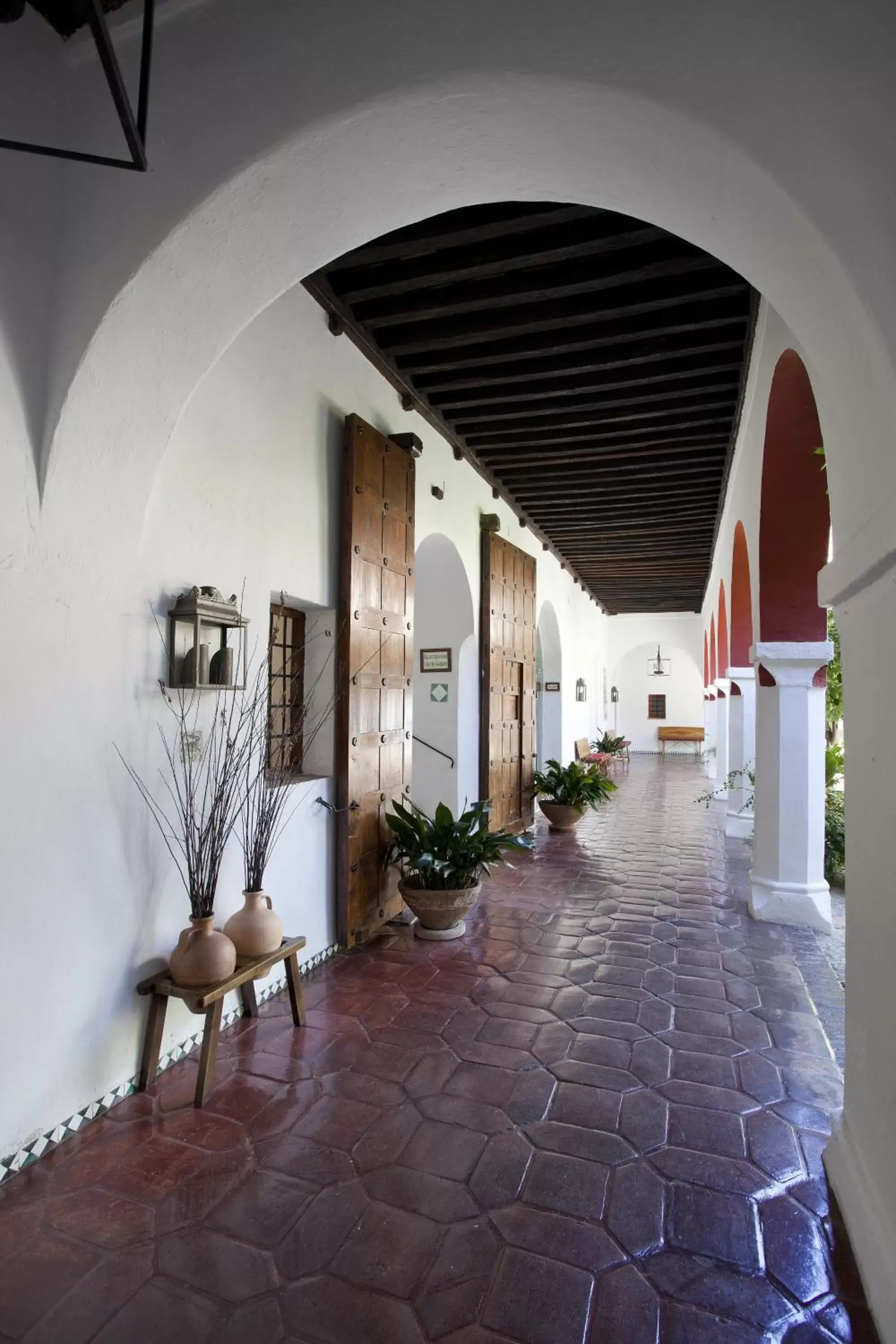 Lobby or reception in Parador de Guadalupe