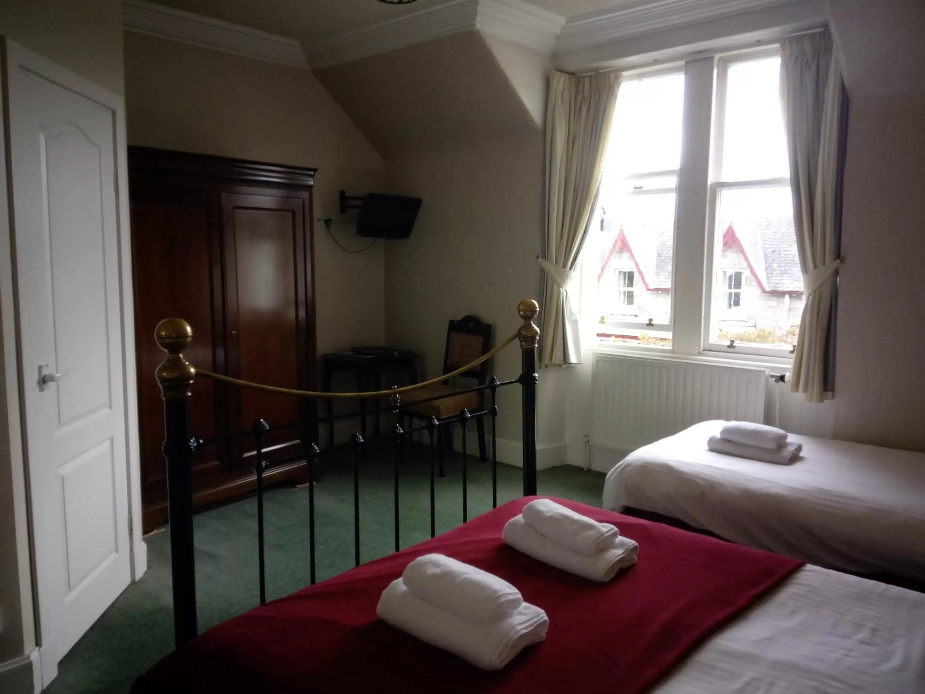 Bed in Dunallan Guest House