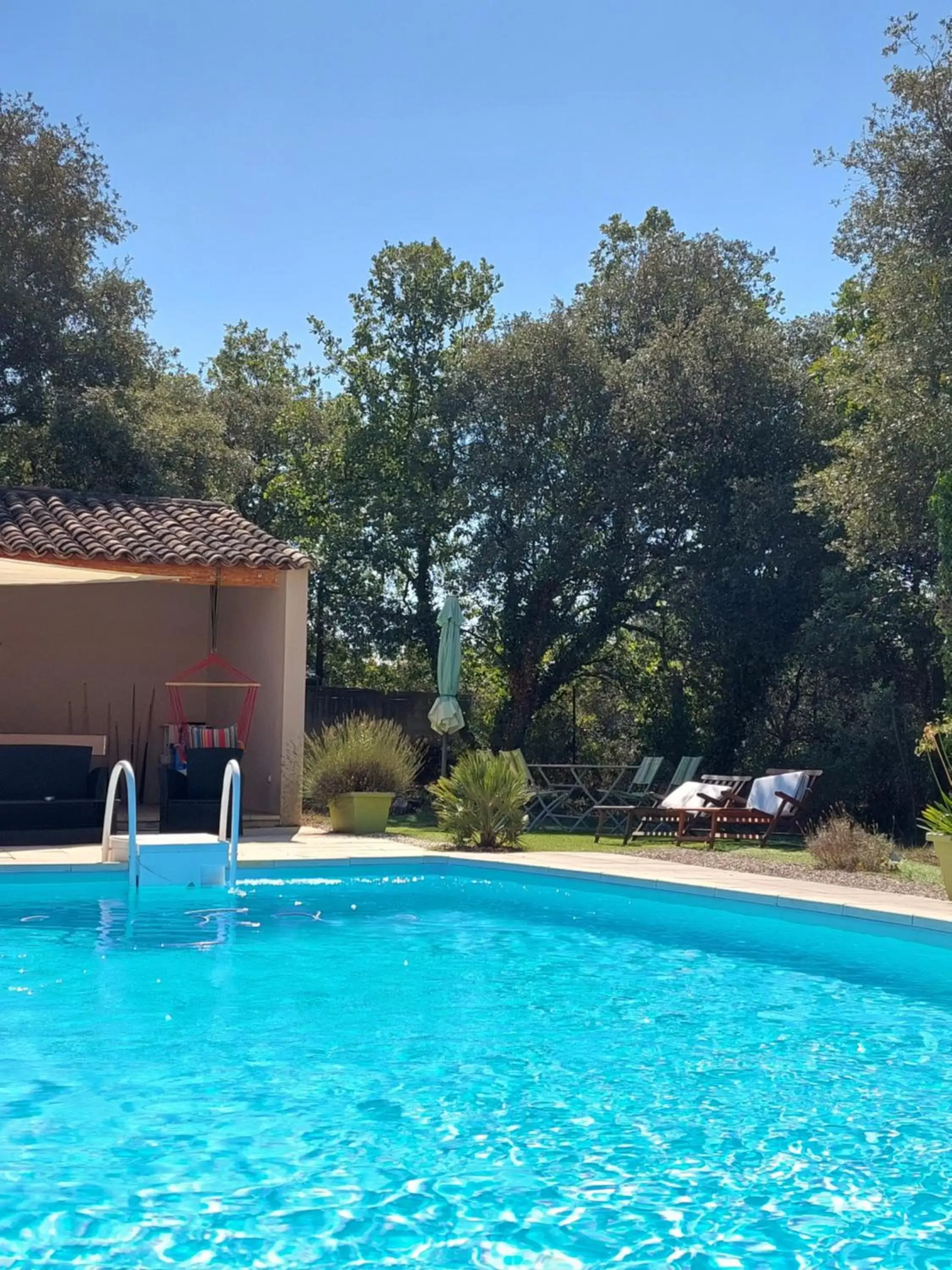 Swimming Pool in Maison d'Hôtes & Spa La Chêneraie-Provence Ventoux