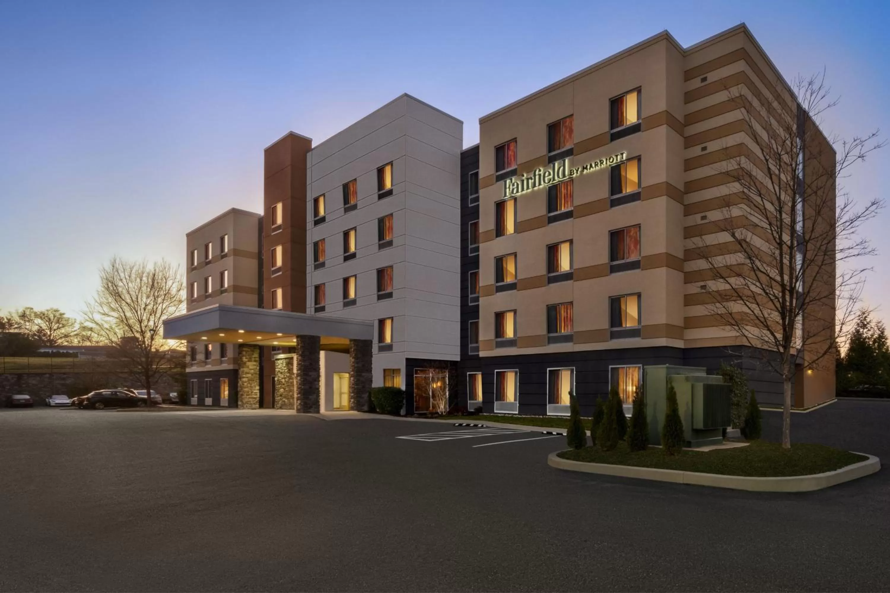 Property building in Fairfield Inn & Suites by Marriott Hershey Chocolate Avenue