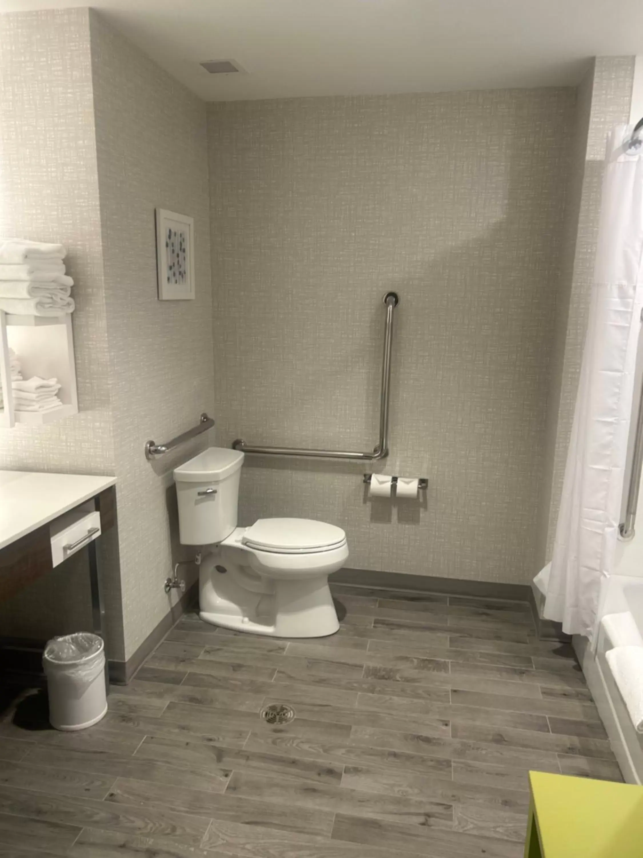 Toilet, Bathroom in Hampton Inn By Hilton Kingston