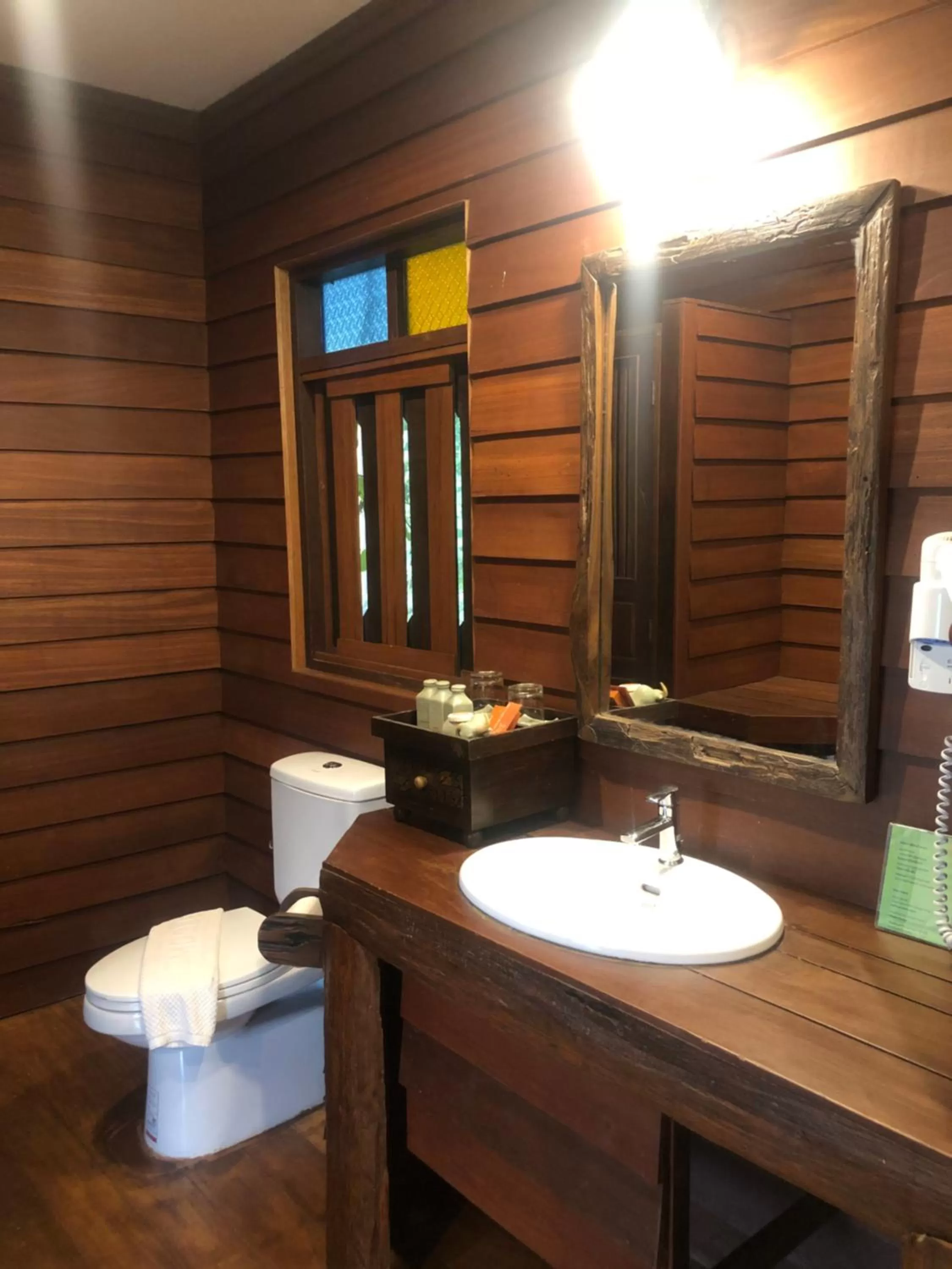 Toilet in Baan Krating Pai Resort - SHA Plus