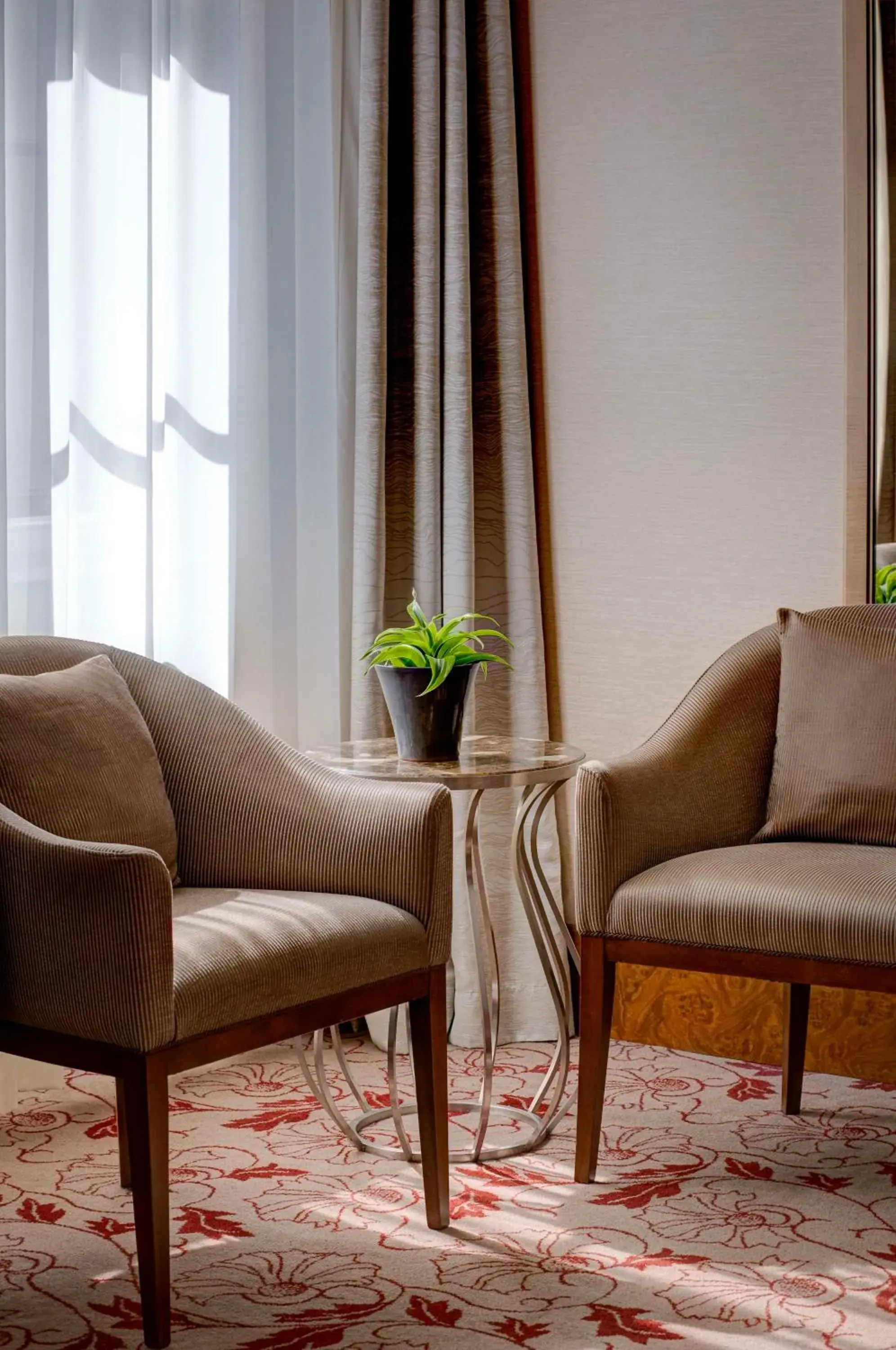 Bedroom, Seating Area in Palais Hansen Kempinski Vienna