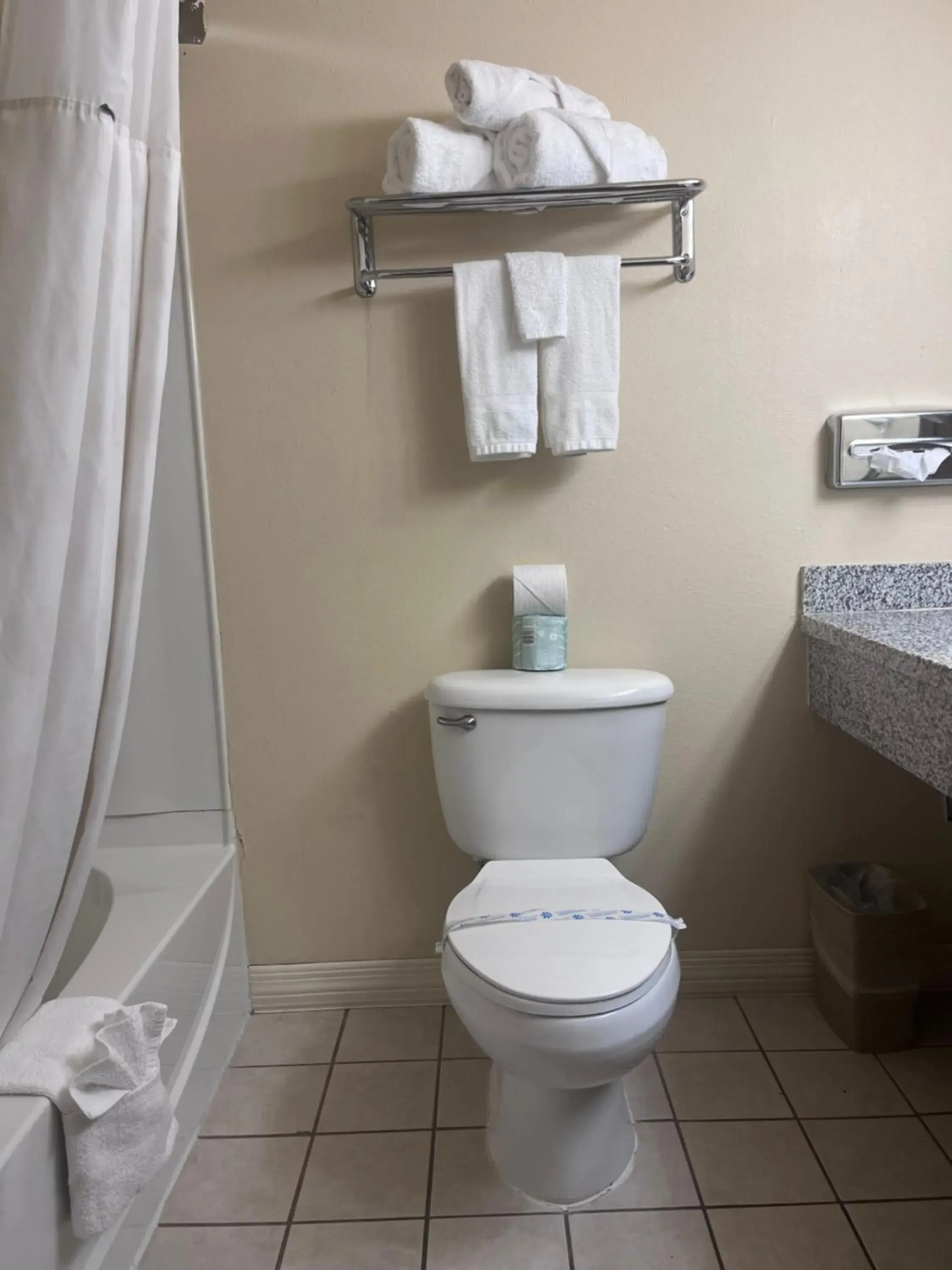 Bathroom in Ramada by Wyndham Anchorage