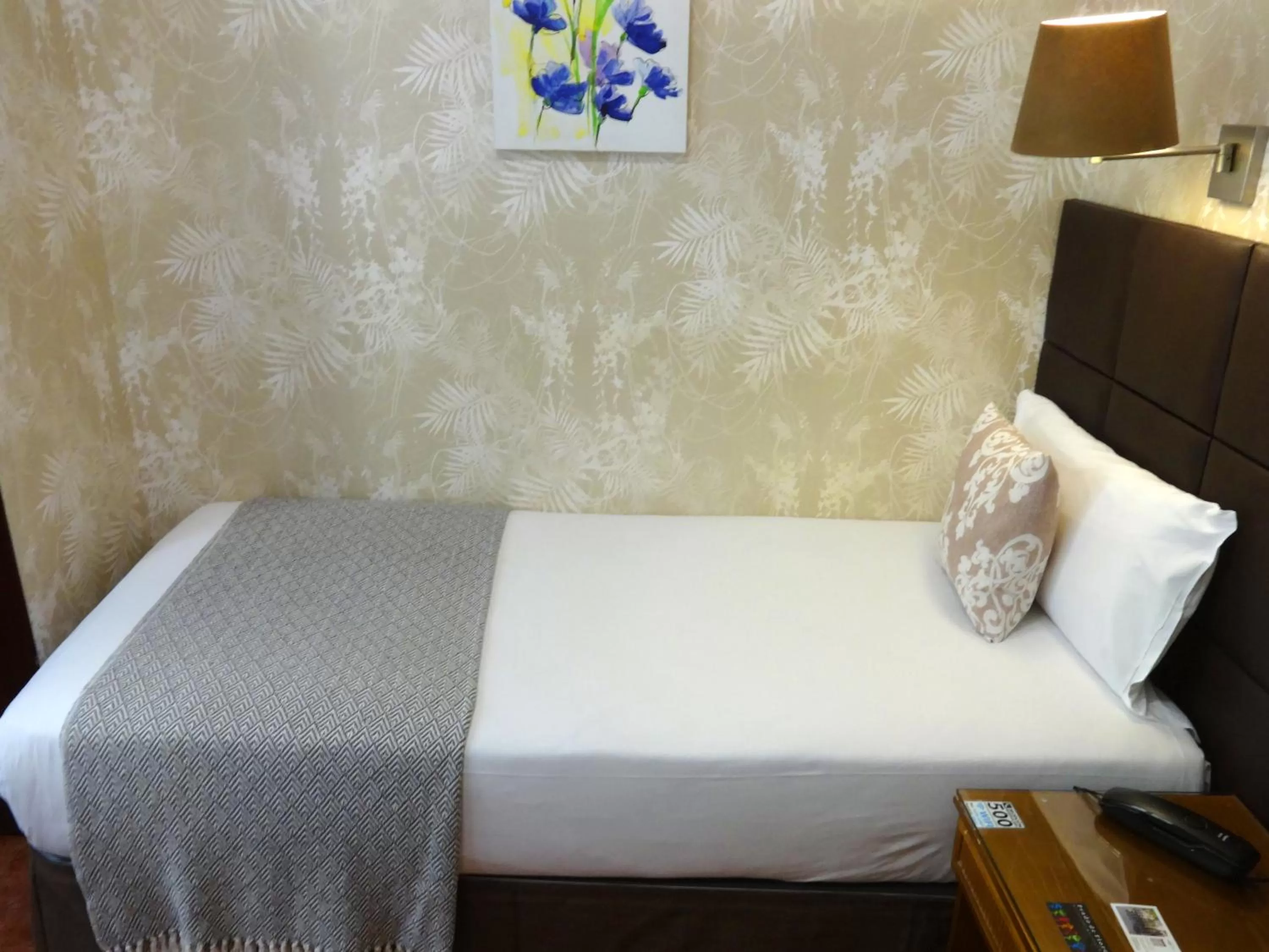 Bed in Hotel Lloret Ramblas