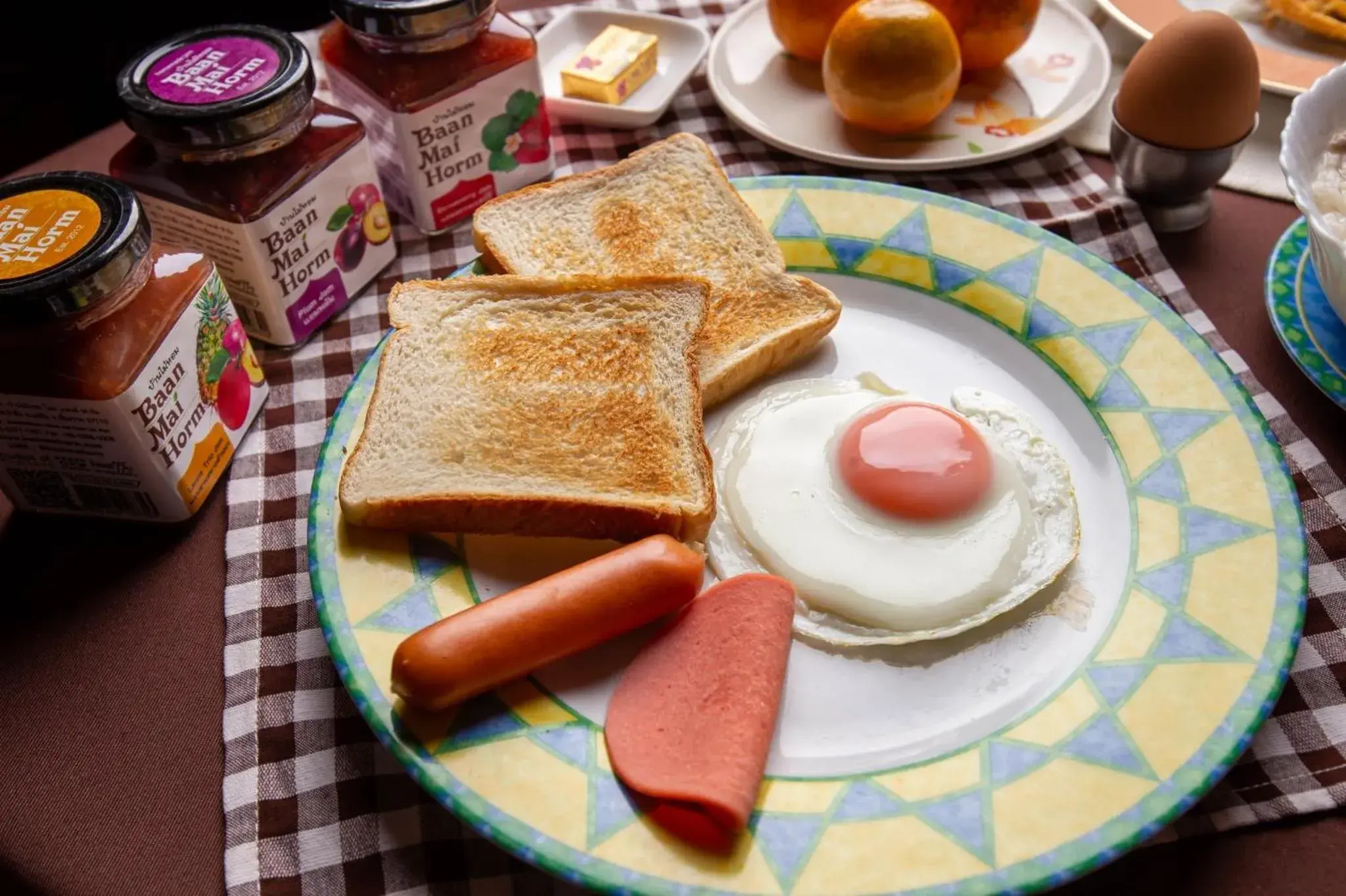 Breakfast in Baan Maihorm Guesthouse