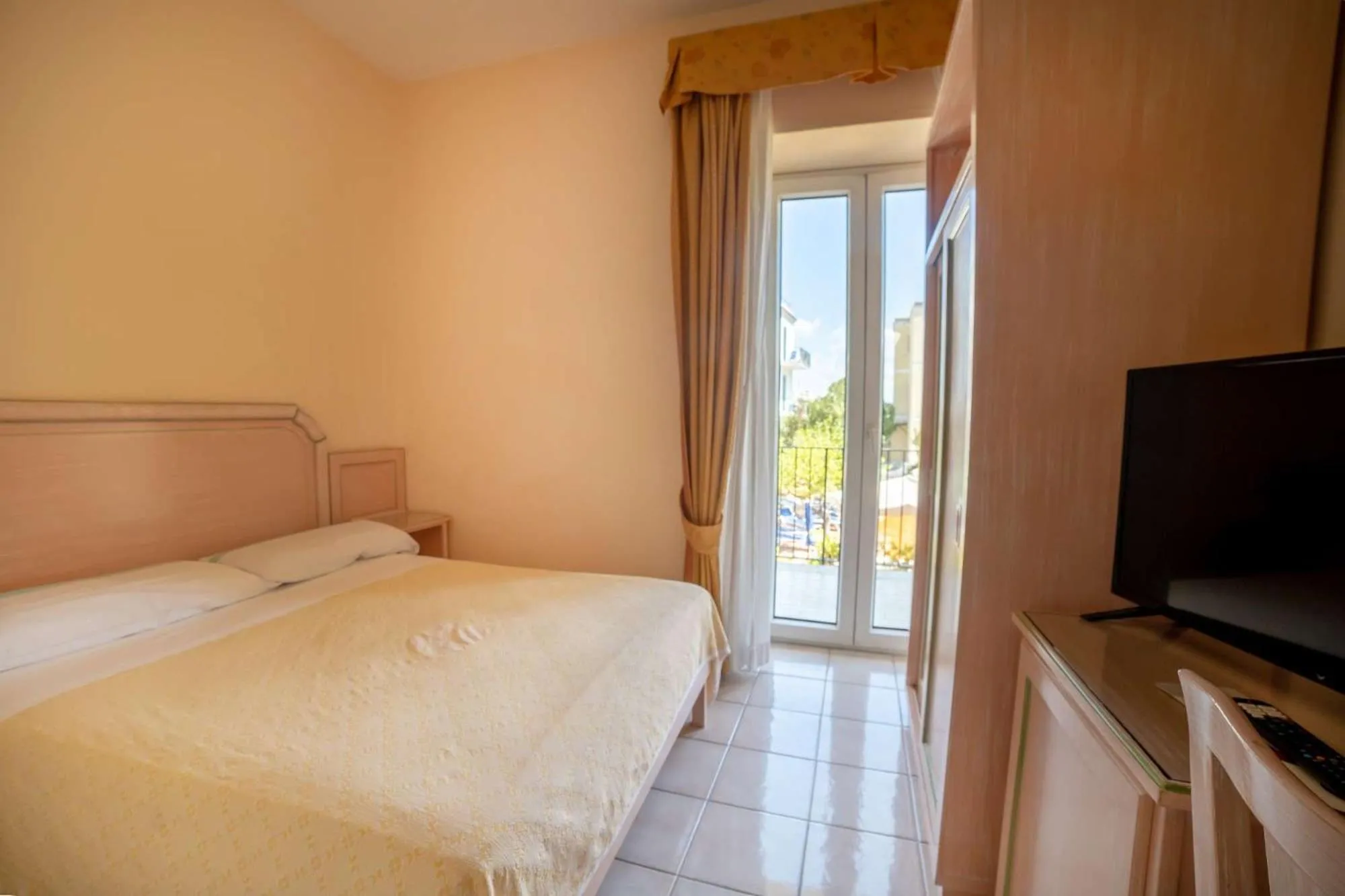 Bed in Hotel Royal Terme