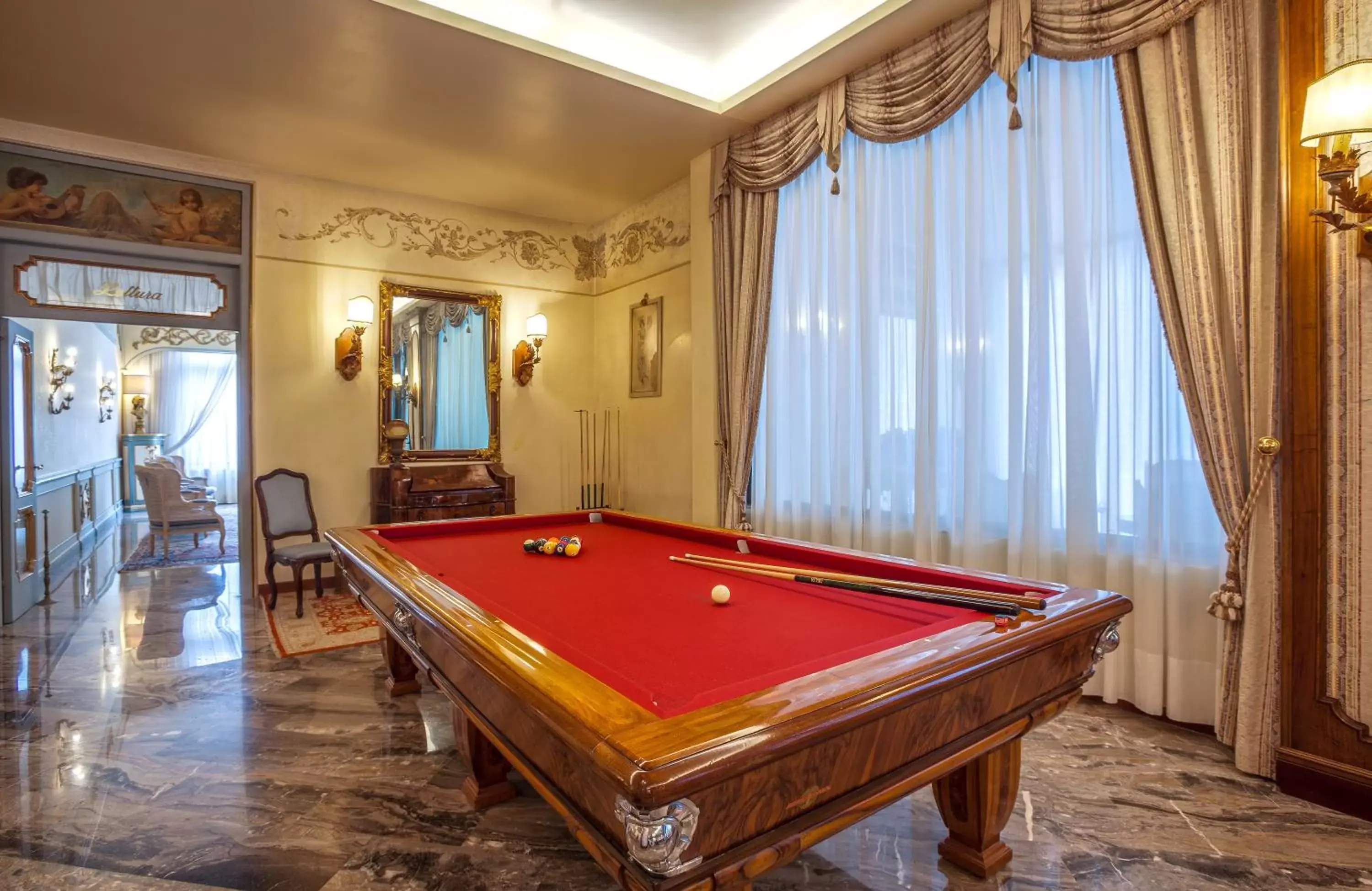 Billiard, Billiards in Abano Ritz Hotel Terme