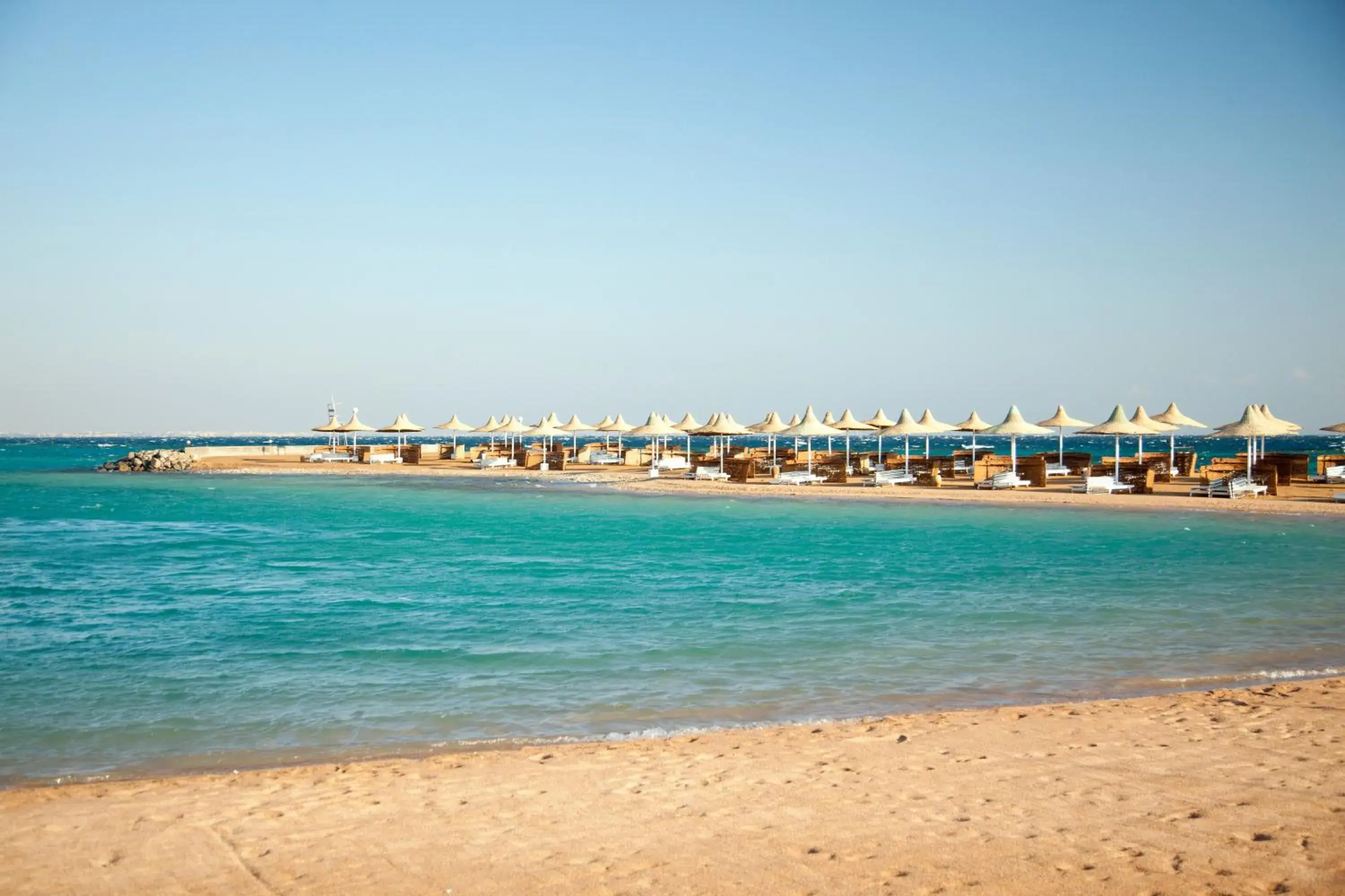 Day, Beach in Hurghada Coral Beach Hotel