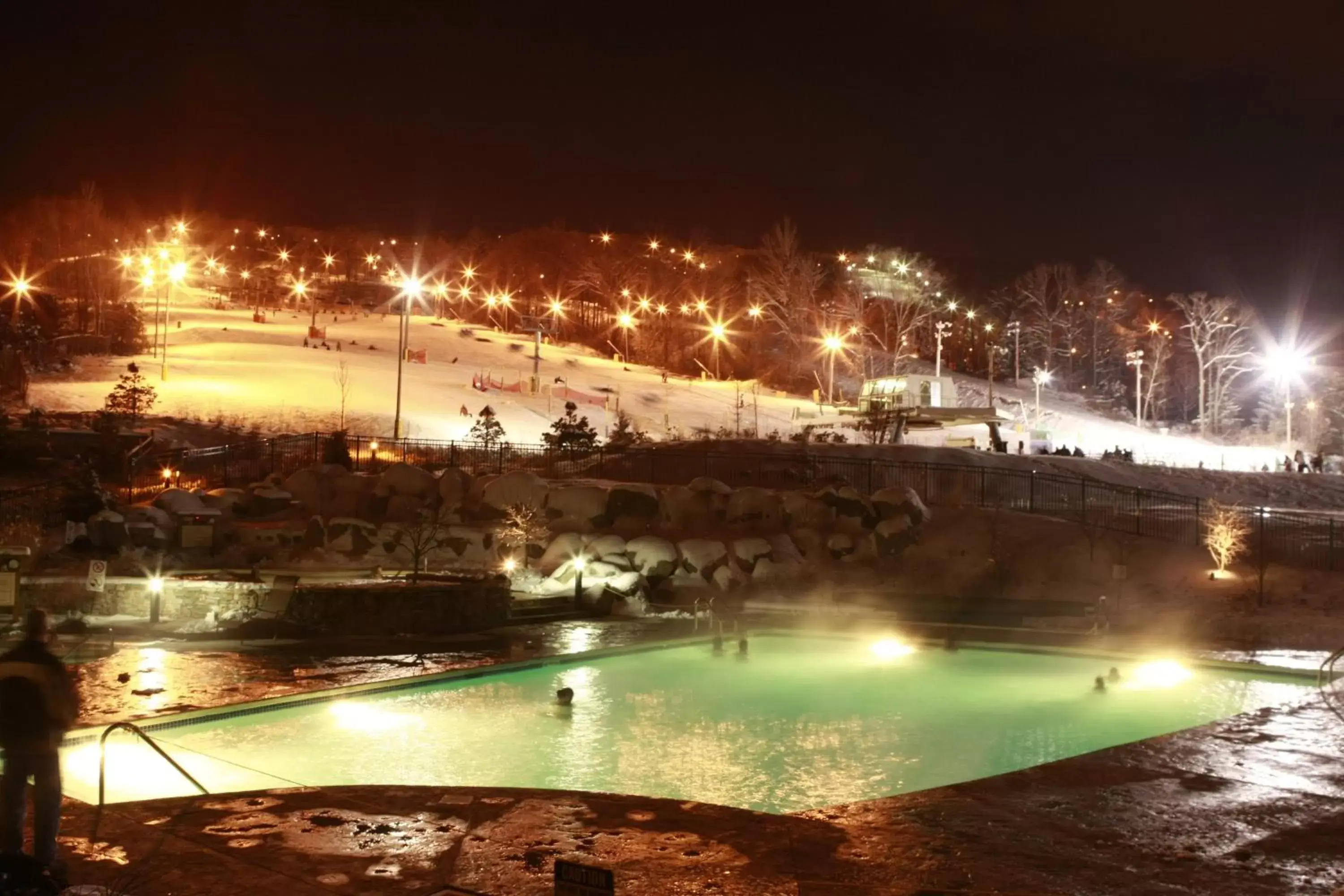 Swimming pool in The Appalachian at Mountain Creek