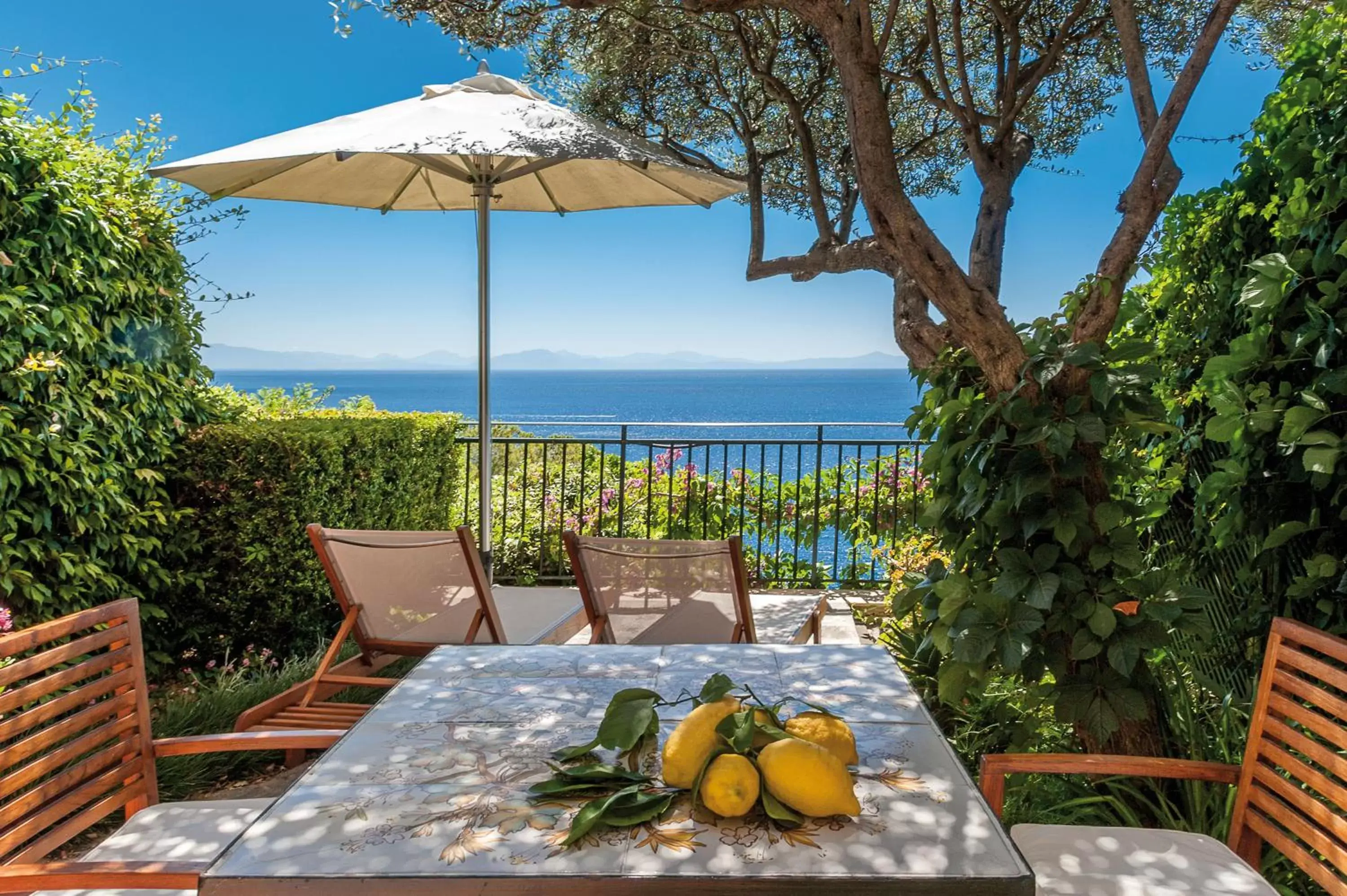 Balcony/Terrace in Hotel Santa Caterina