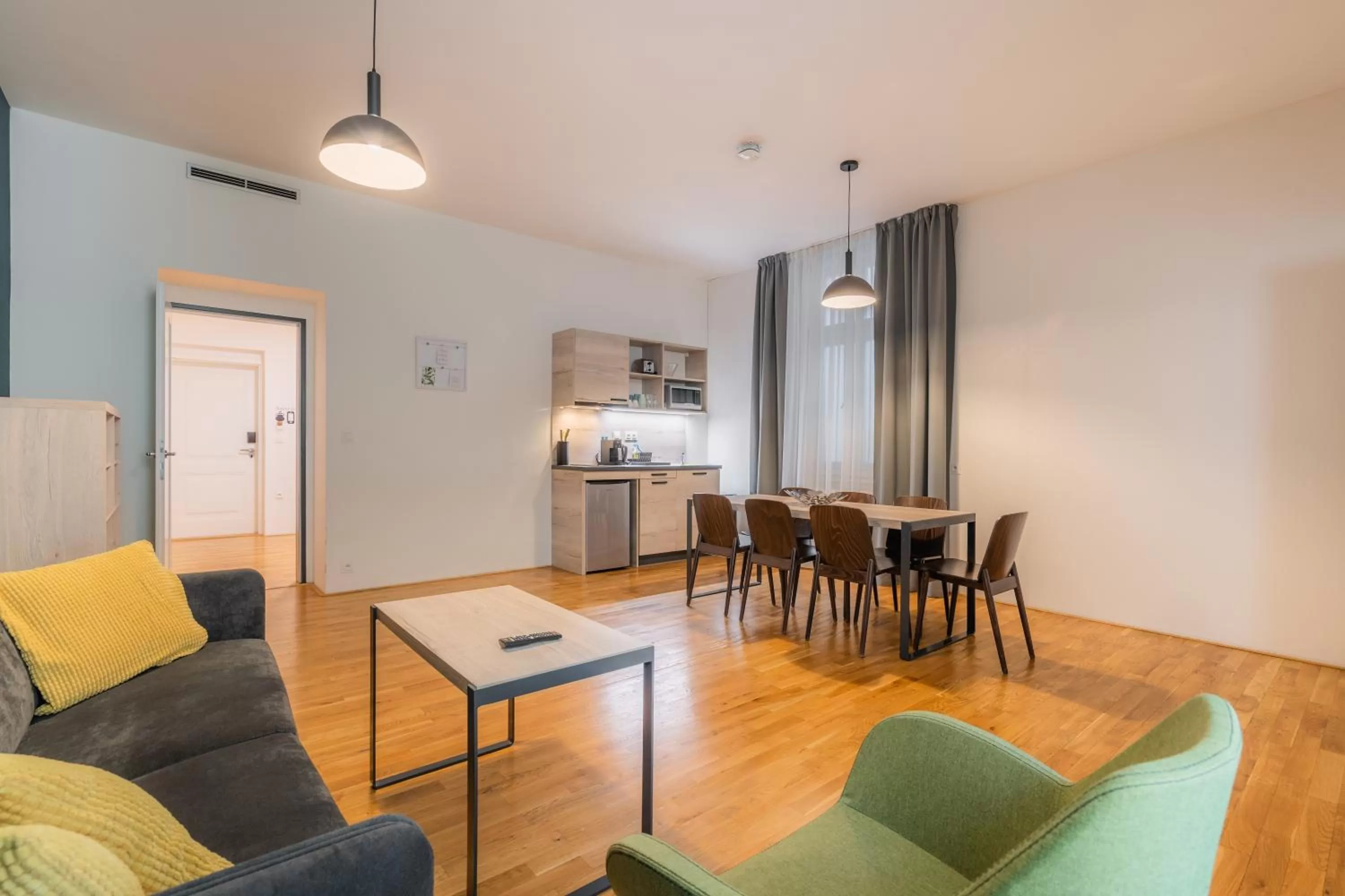 Seating area in EA ApartHotel Melantrich