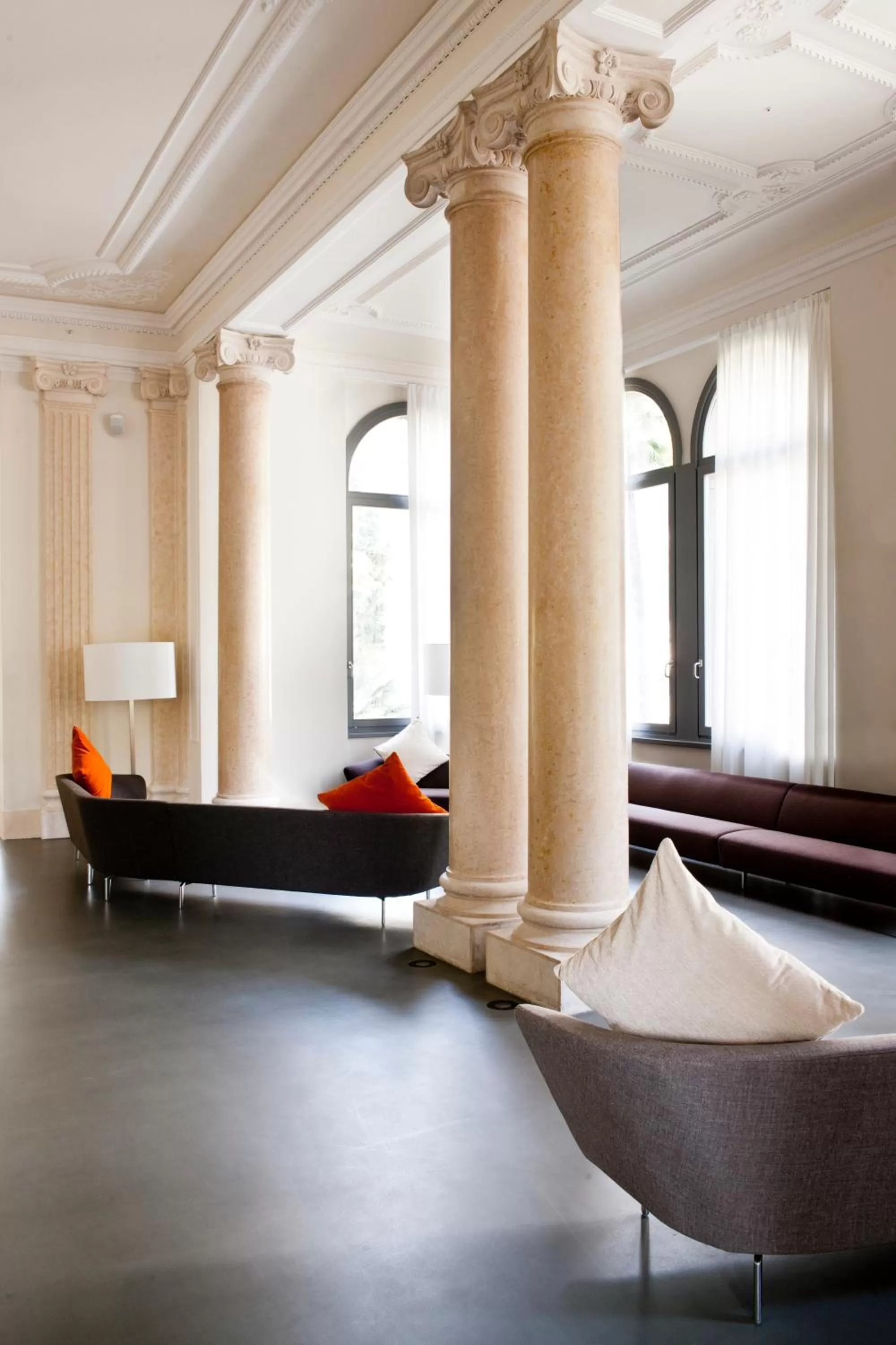 Communal lounge/ TV room in Lido Palace - The Leading Hotels of the World